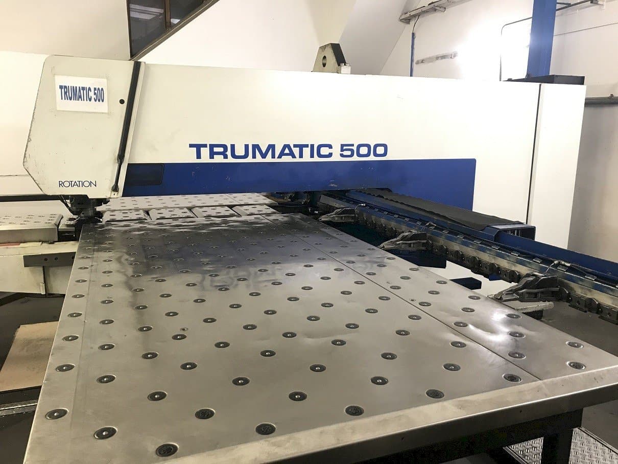 Mašīnas Trumpf Trumatic 500R  pretskats