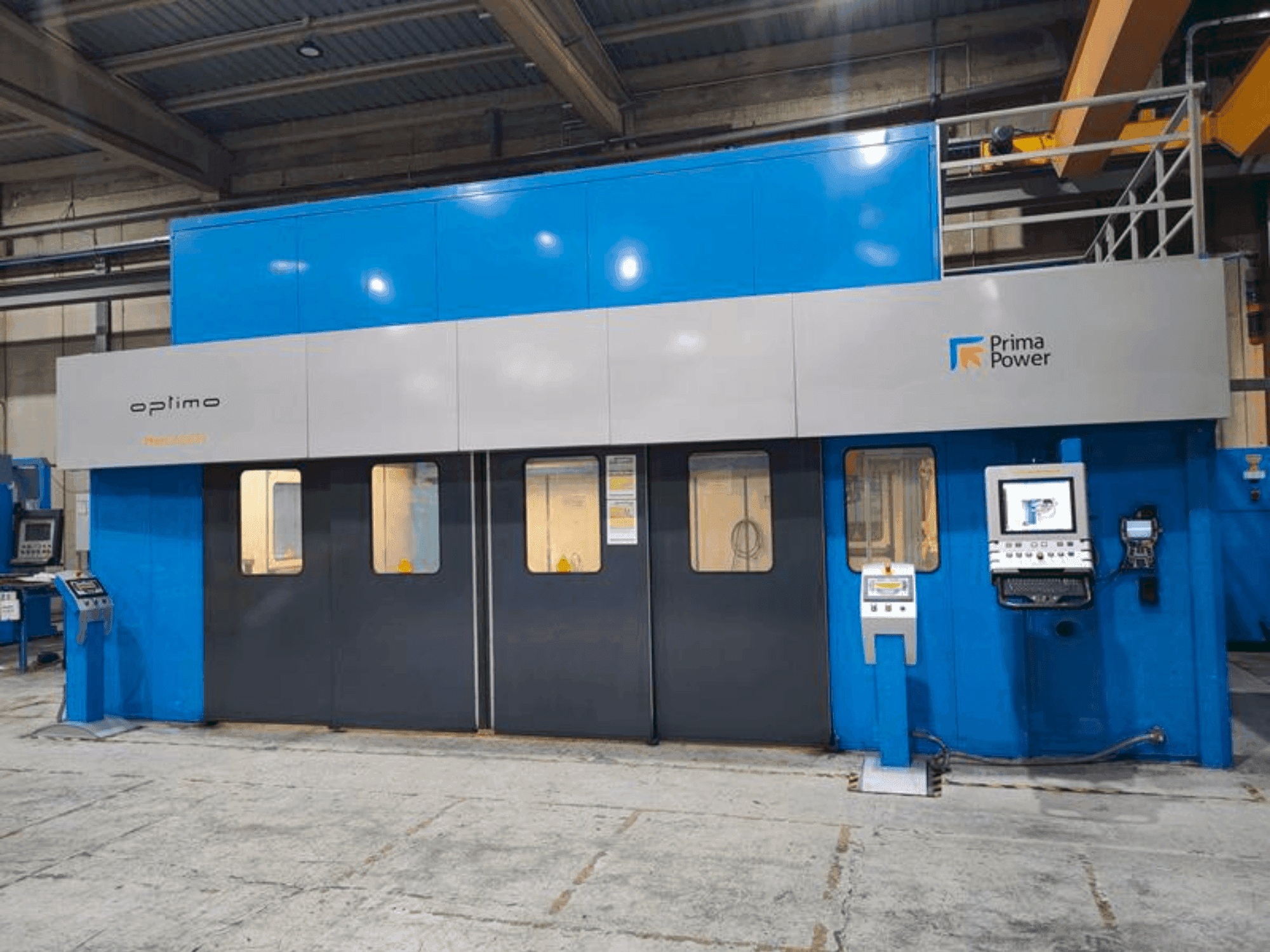 Mašīnas Prima Power Optimo TheLASER  pretskats