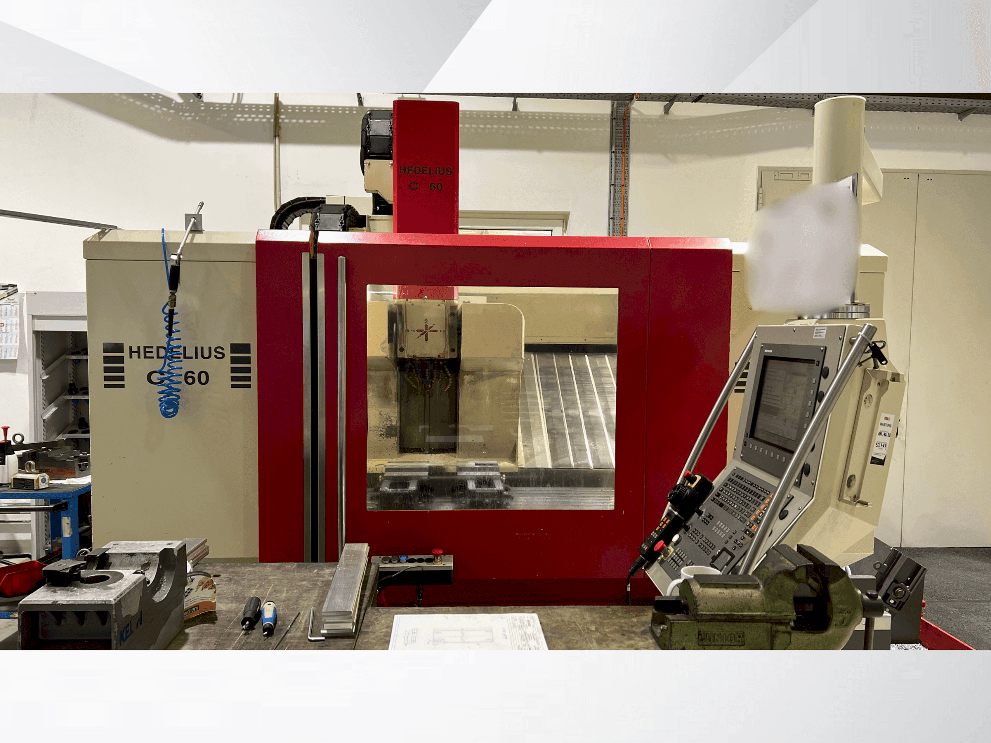 Mašīnas HEDELIUS C60S-1200  pretskats