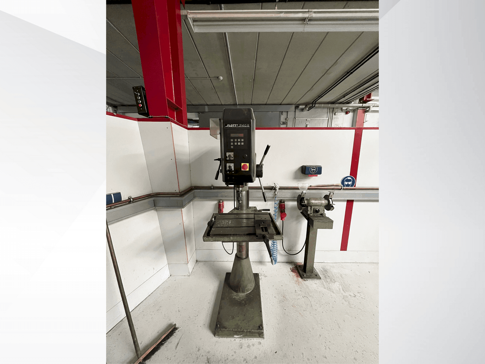 Mašīnas Hahn+Kolb Flott P40  pretskats