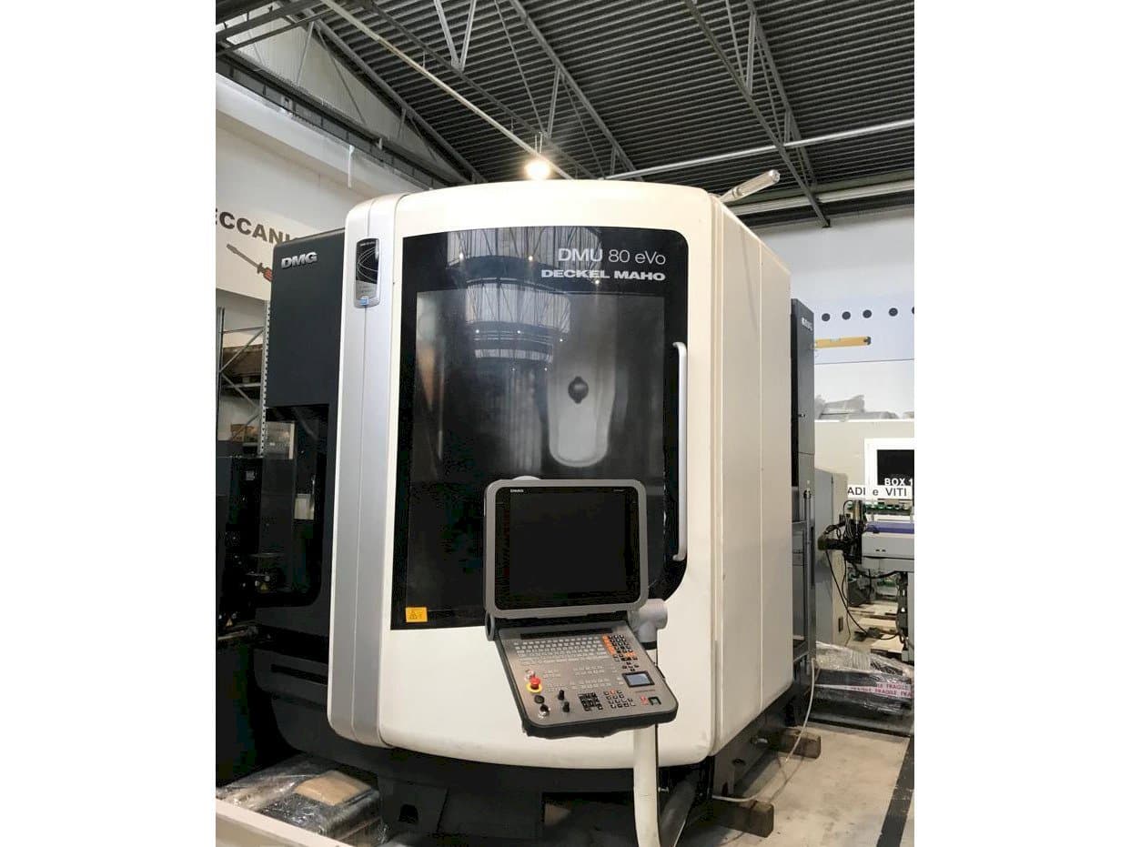 Mašīnas DMG MORI DMU 80 EVO pretskats