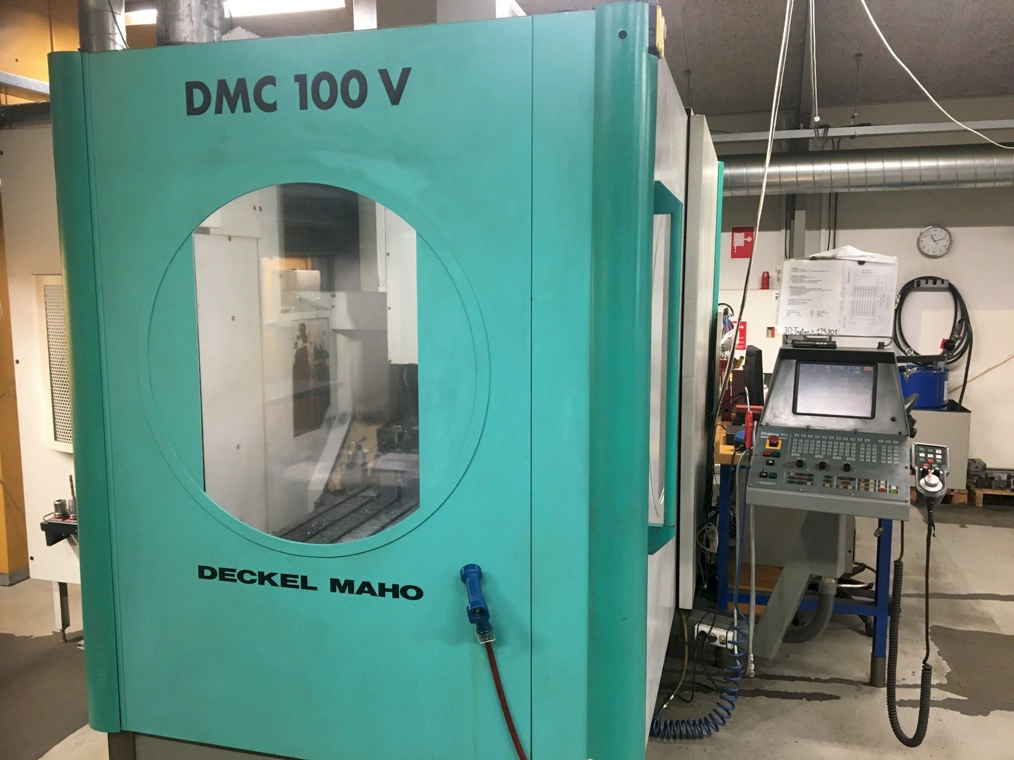 Mašīnas DECKEL DMC 100V  pretskats