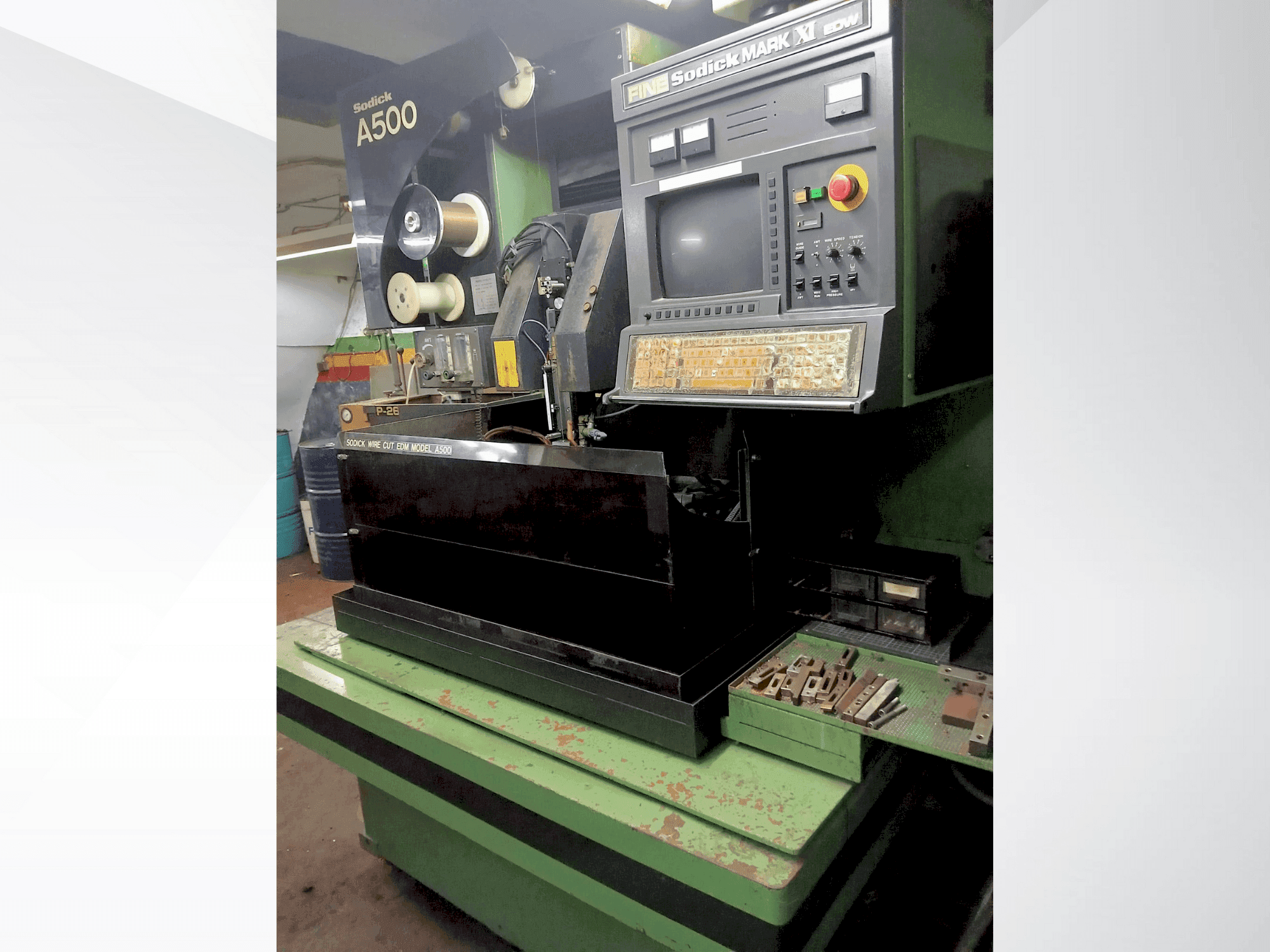 Mašīnas Sodick A 500  pretskats