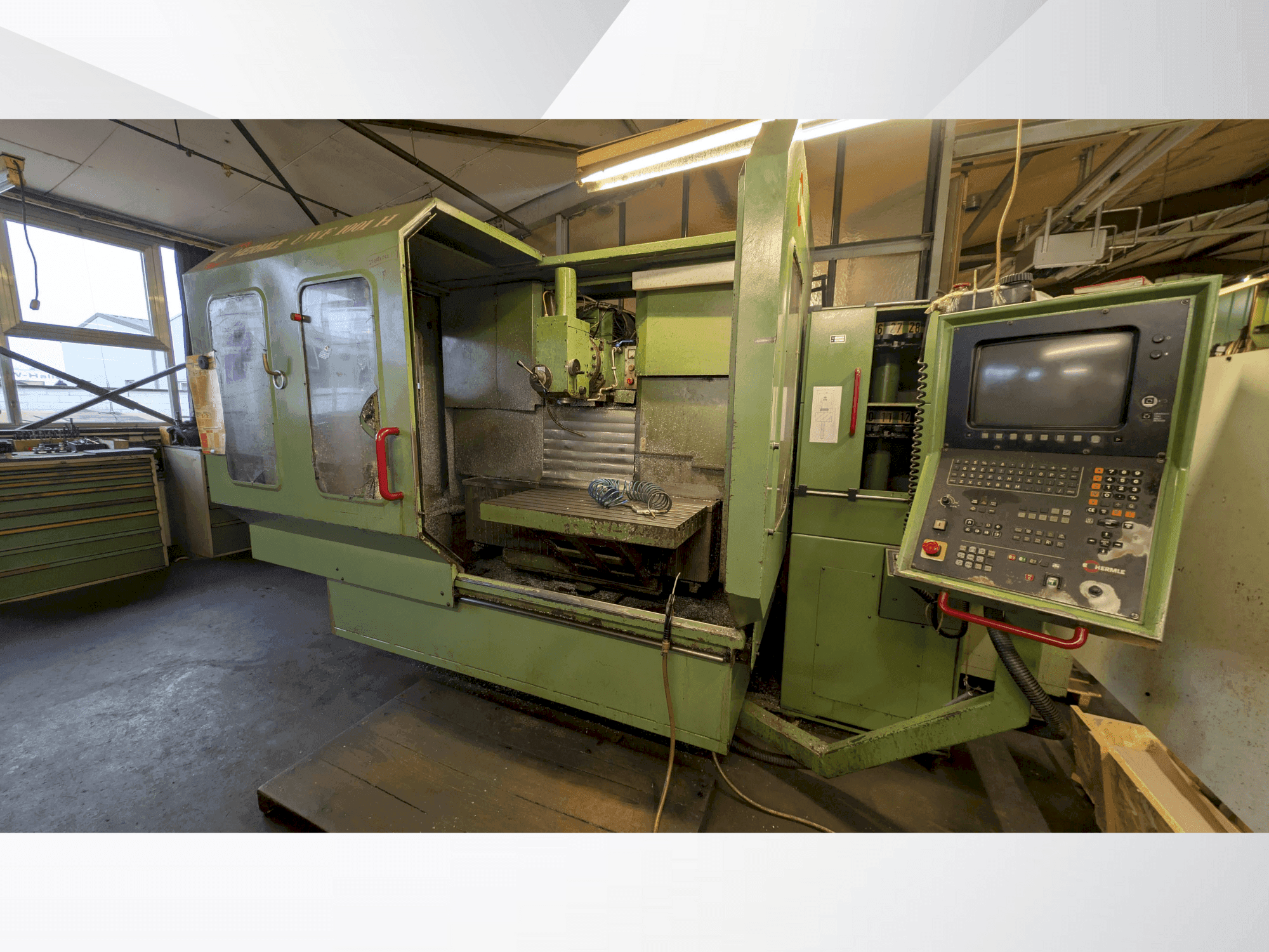 Mašīnas HERMLE 1001  pretskats