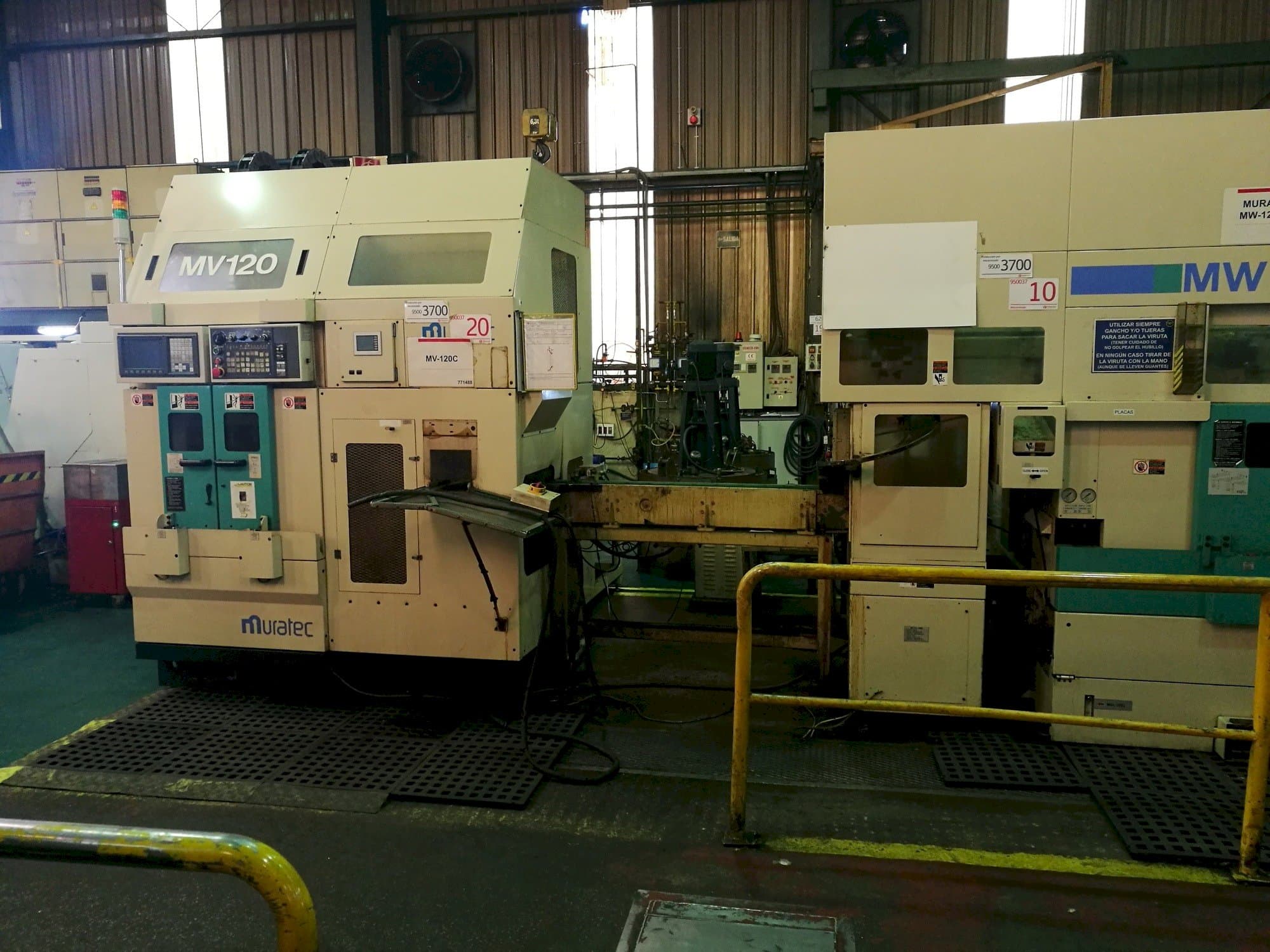 Mašīnas Muratec MV120  pretskats