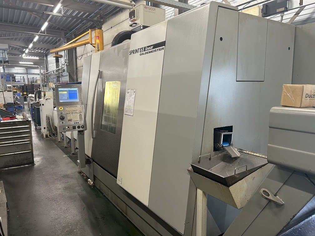 Mašīnas Gildemeister sprint 65 linear  pretskats