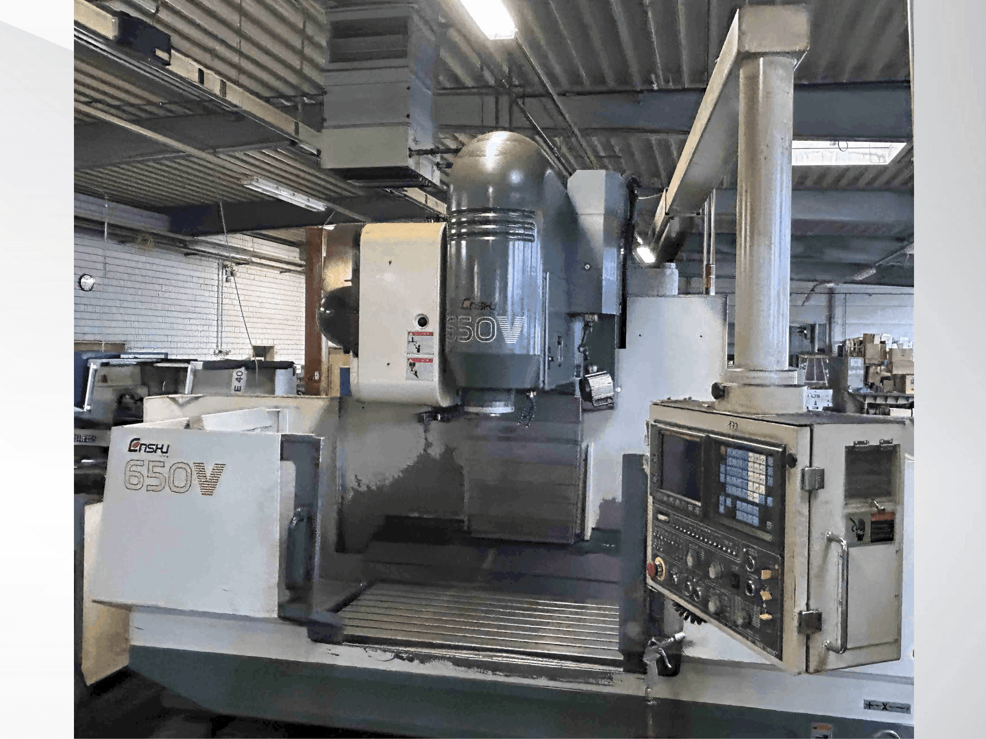 Mašīnas Enshu 650 V  pretskats