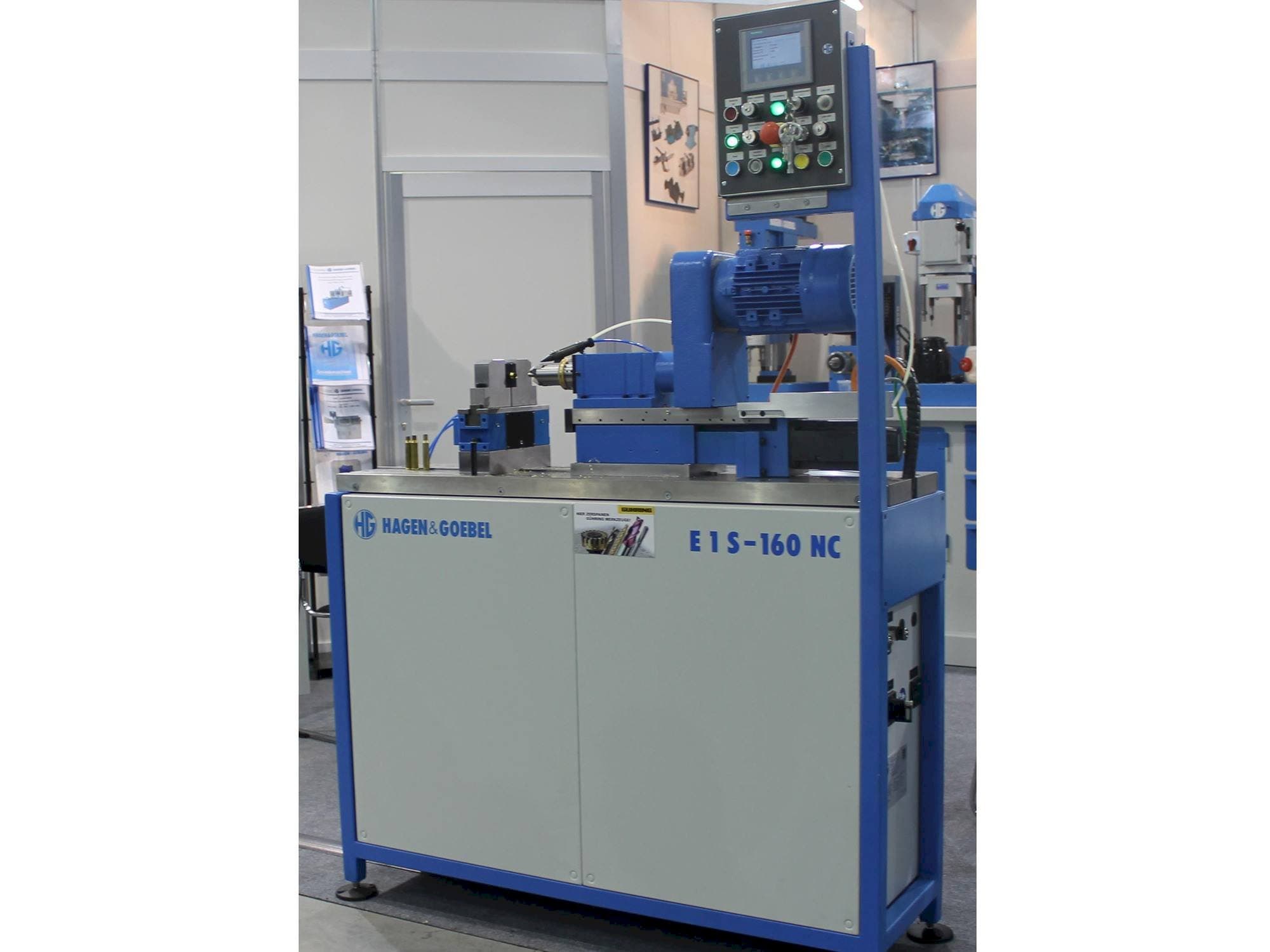 Mašīnas HAGEN&GOEBEL E 1 S – 160 NC  pretskats