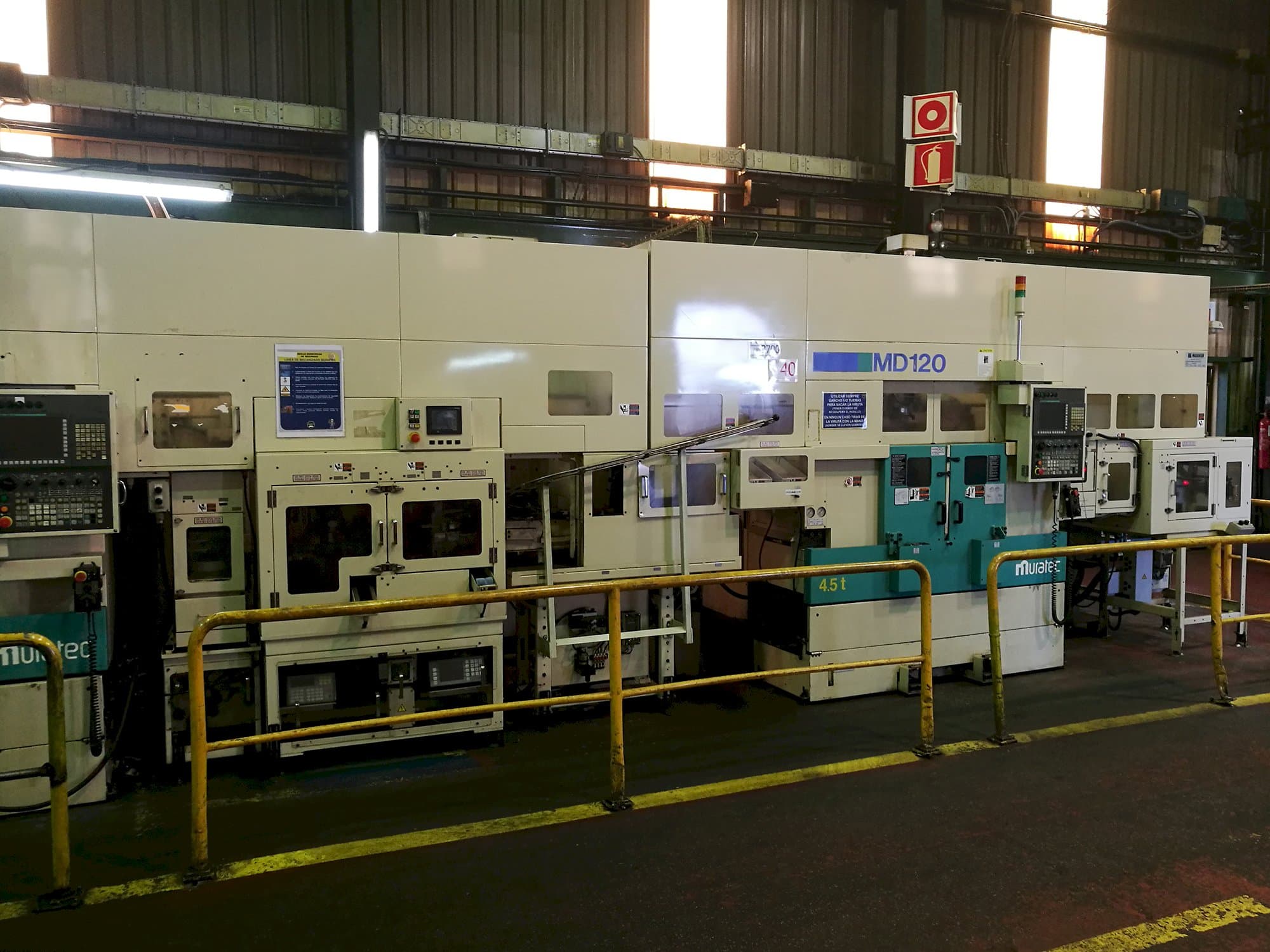 Mašīnas MURATA Muratec MD 120  pretskats