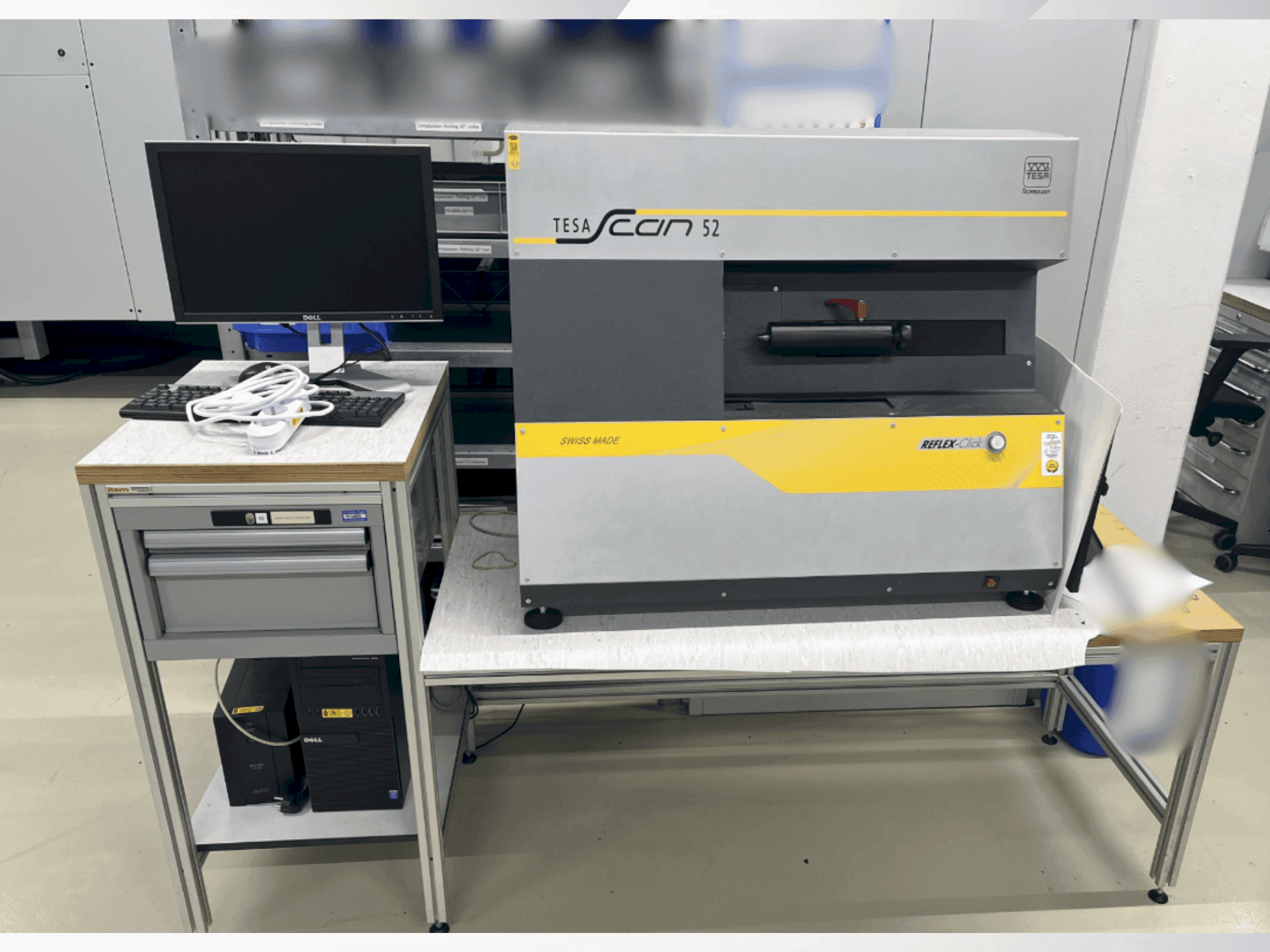 Mašīnas TESA Scan 52  pretskats