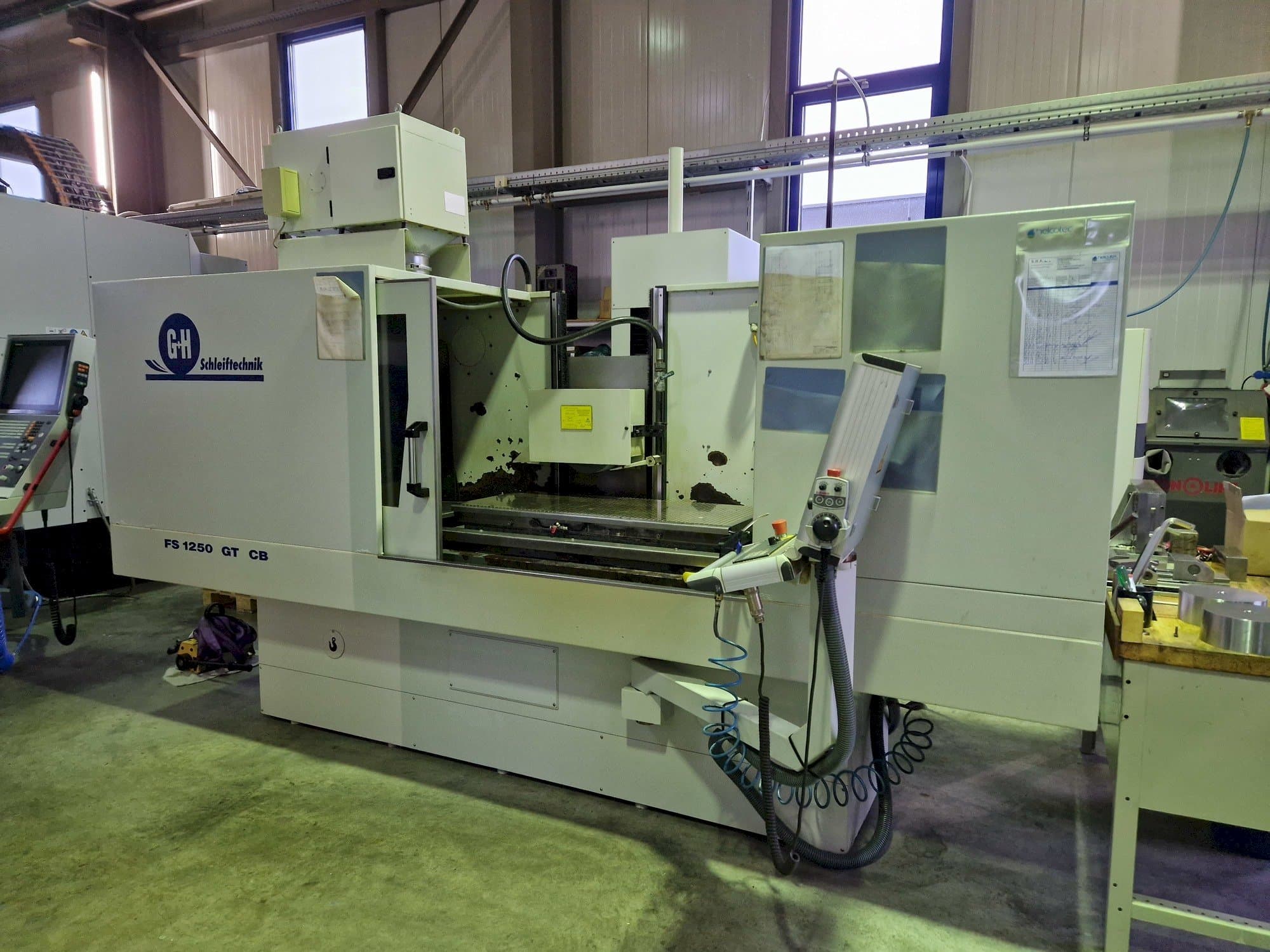 Mašīnas GEIBEL & HOTZ FS 1250 GT CB  pretskats