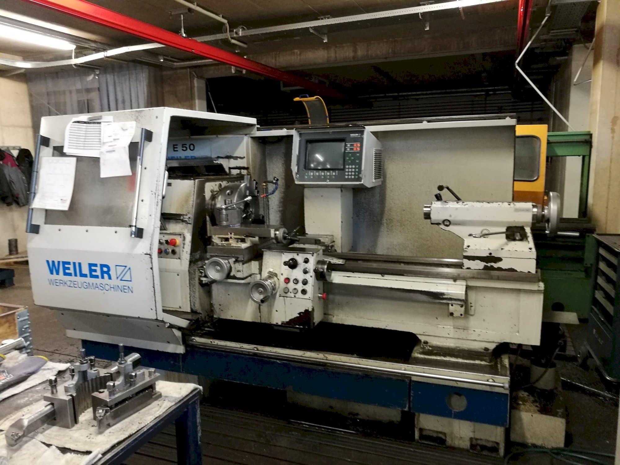 Mašīnas Weiler E50/1  pretskats