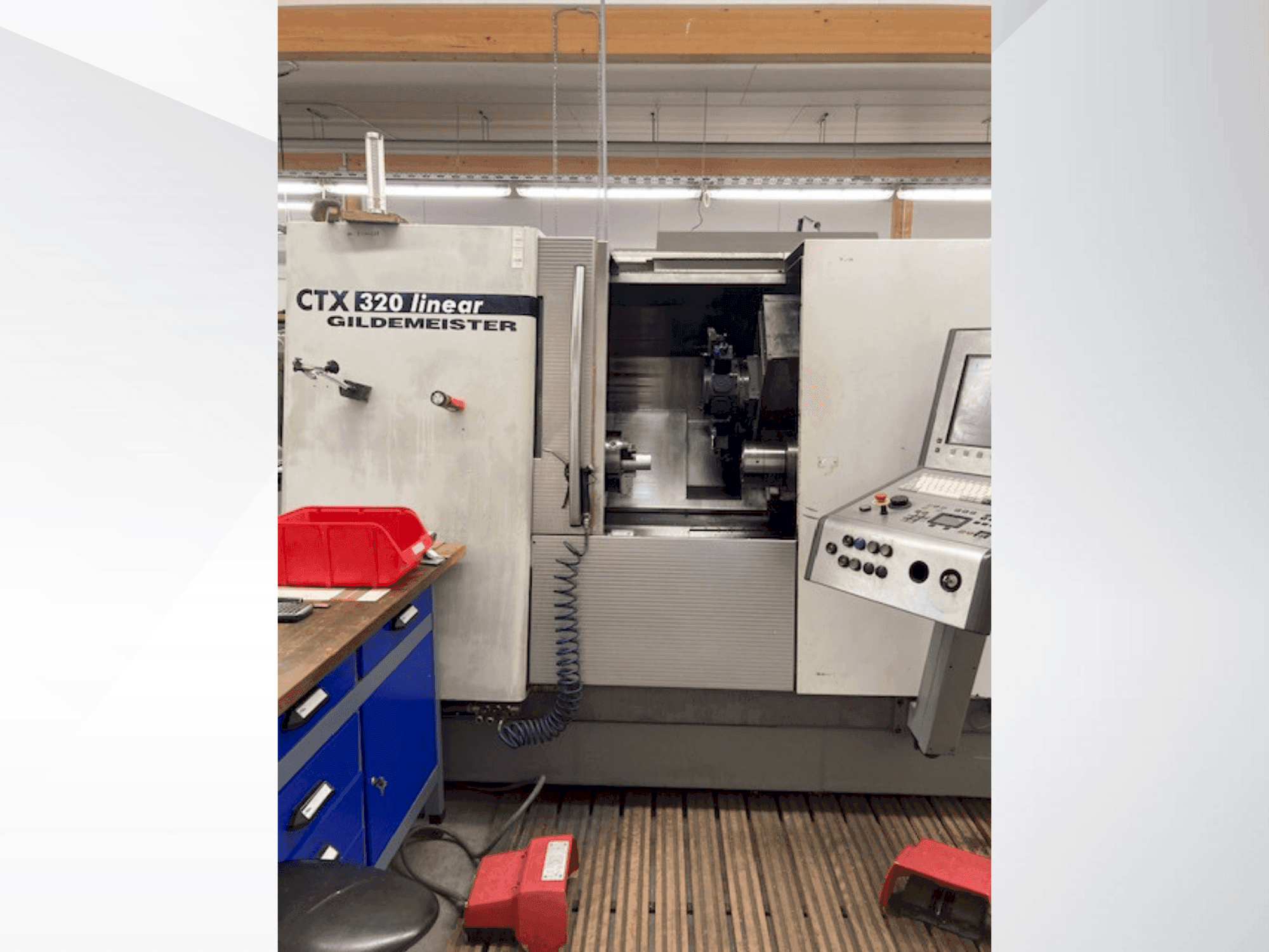 Mašīnas Gildemeister CTX 320 linear  pretskats