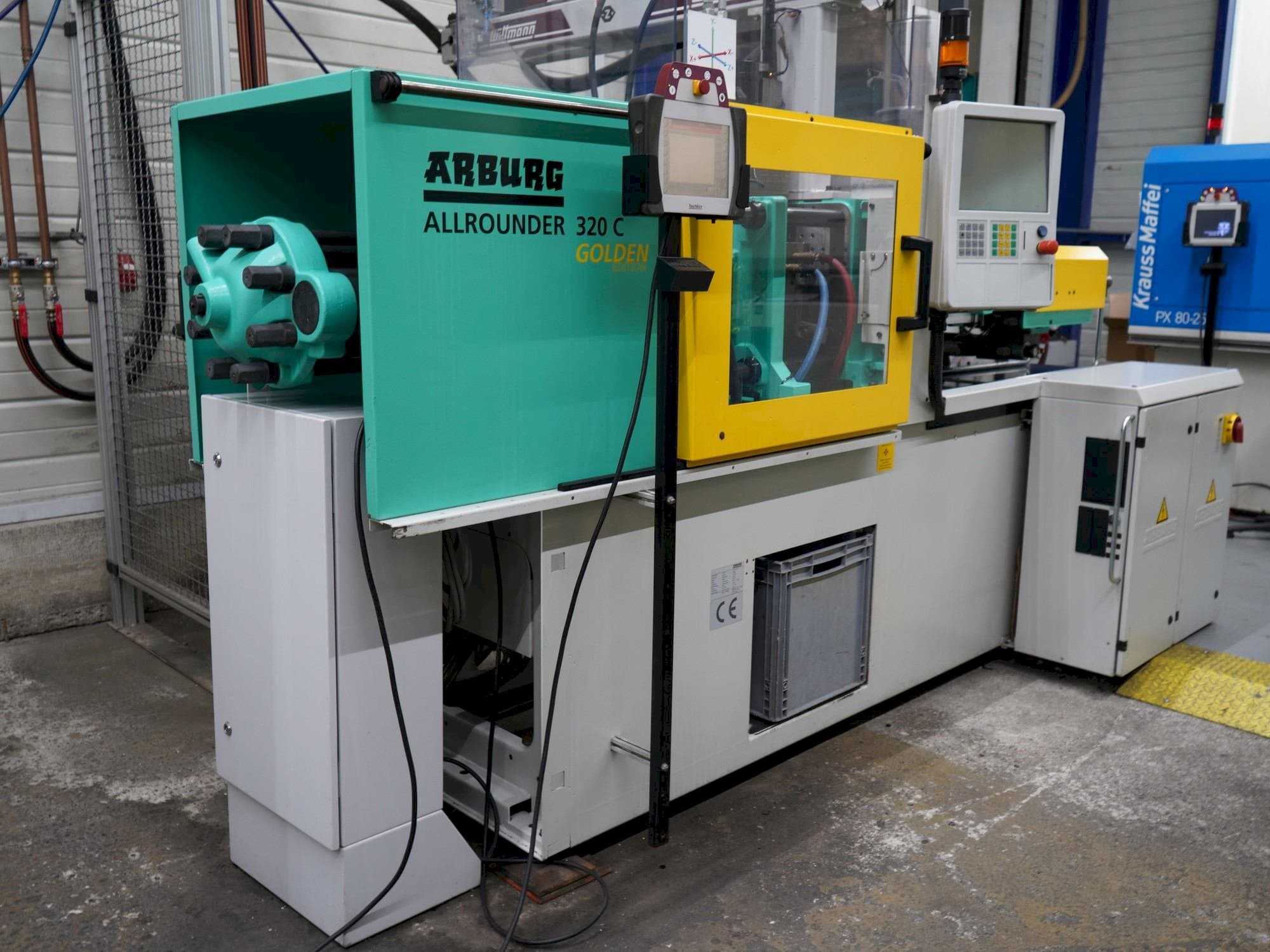 Mašīnas Arburg 320C (500-170)  pretskats