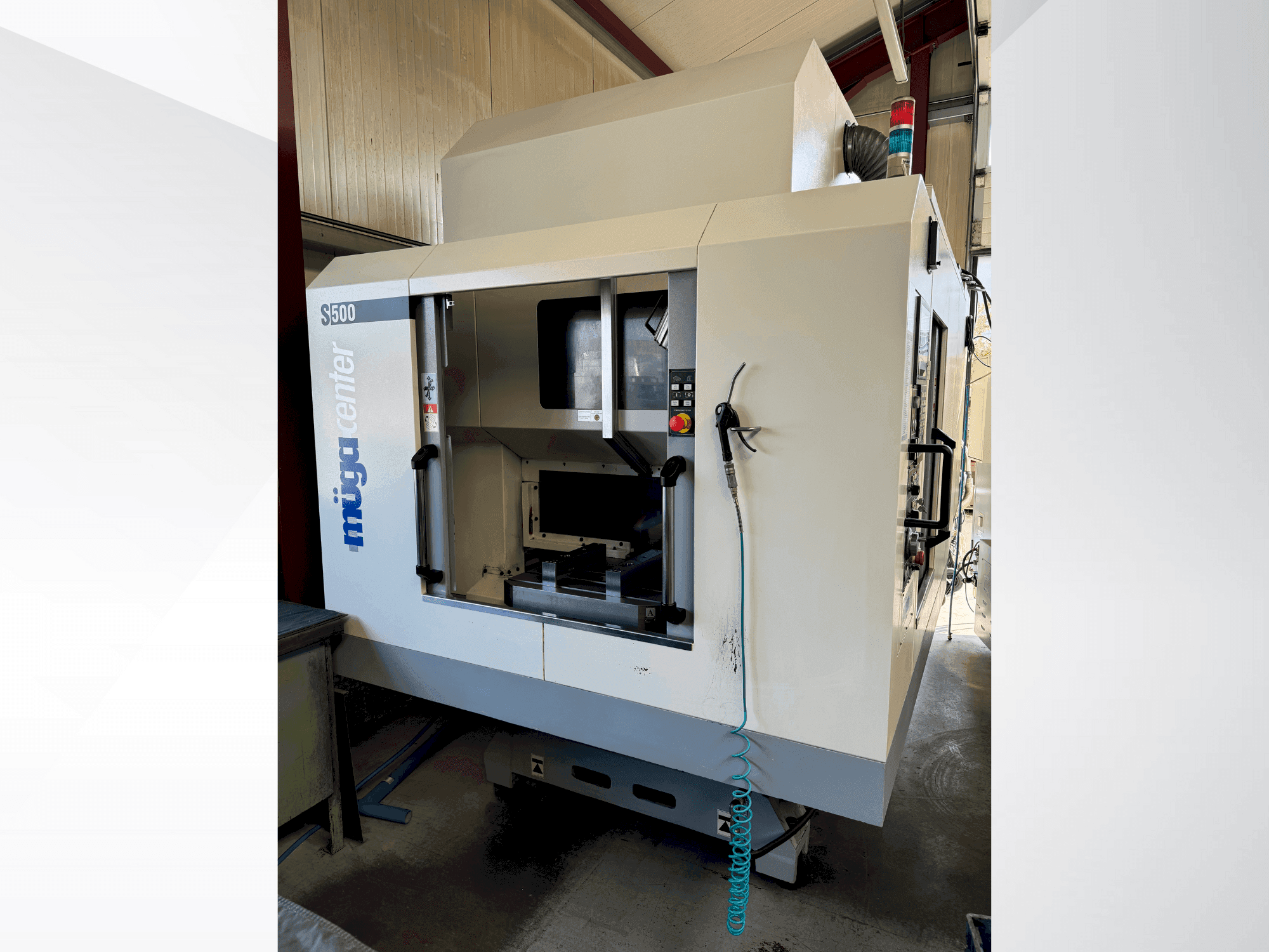 Mašīnas Muga S500  pretskats