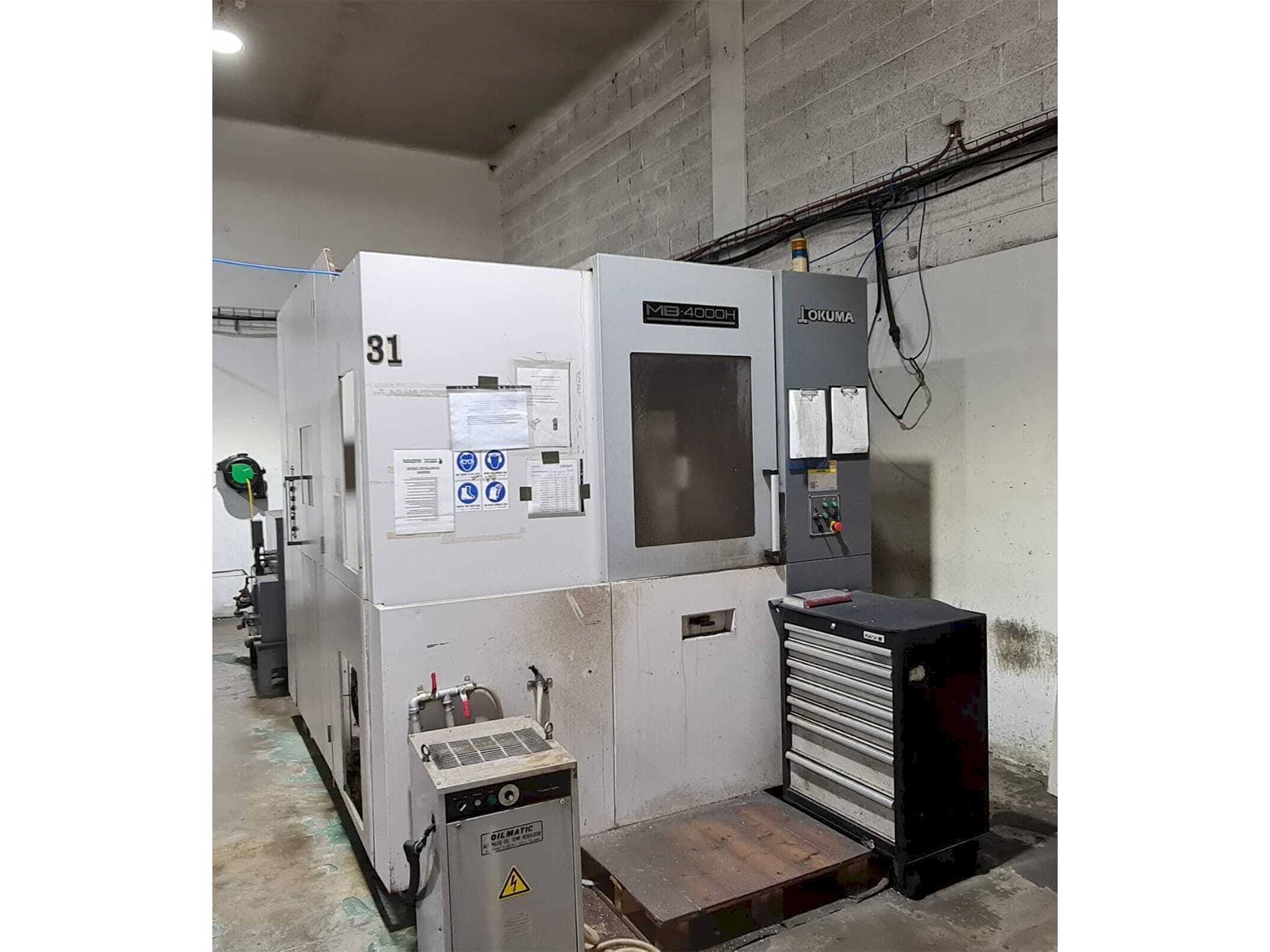 Mašīnas Okuma MB-4000H  pretskats