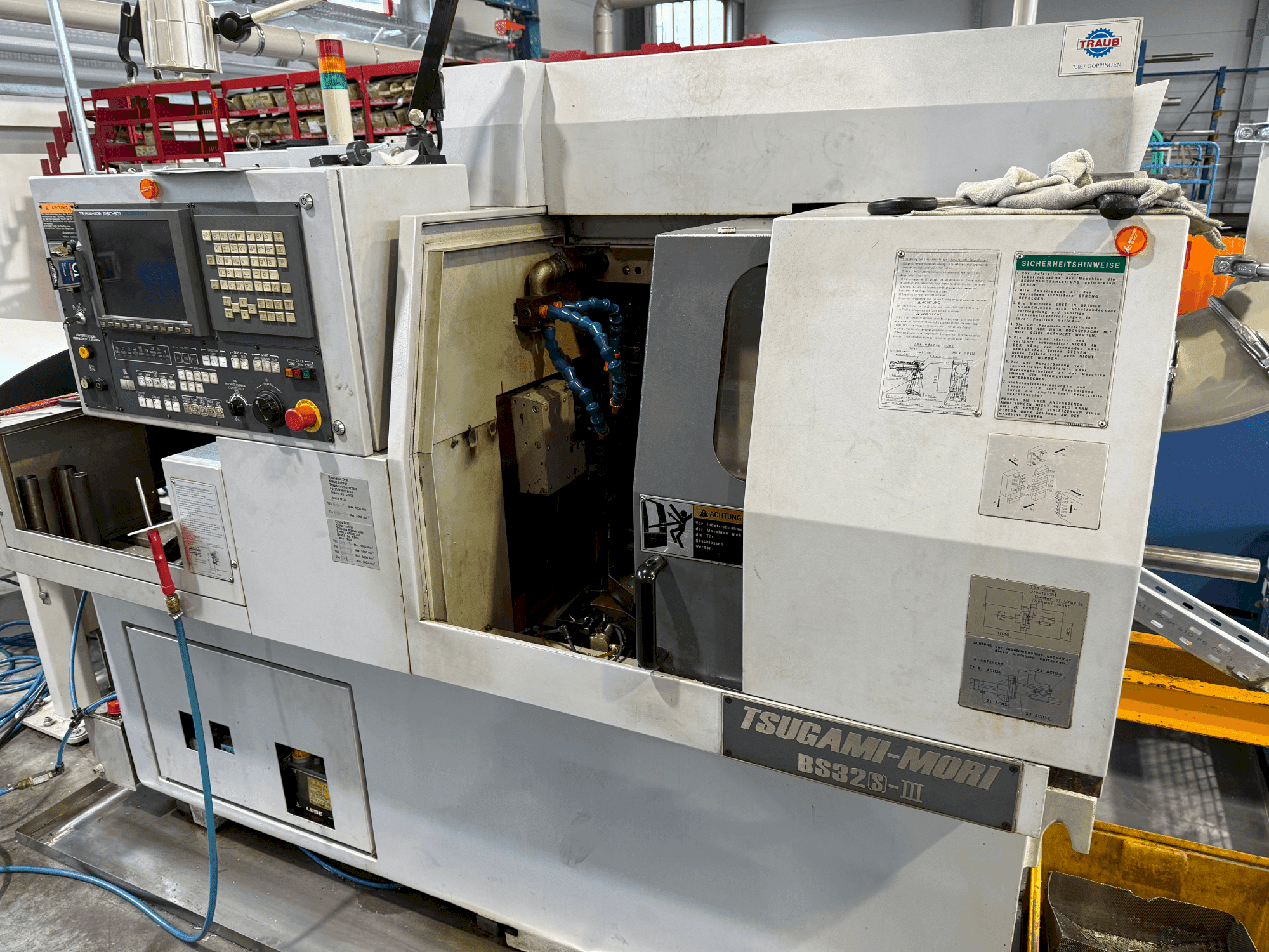 Mašīnas TSUGAMI Mori B32(S)-III  pretskats