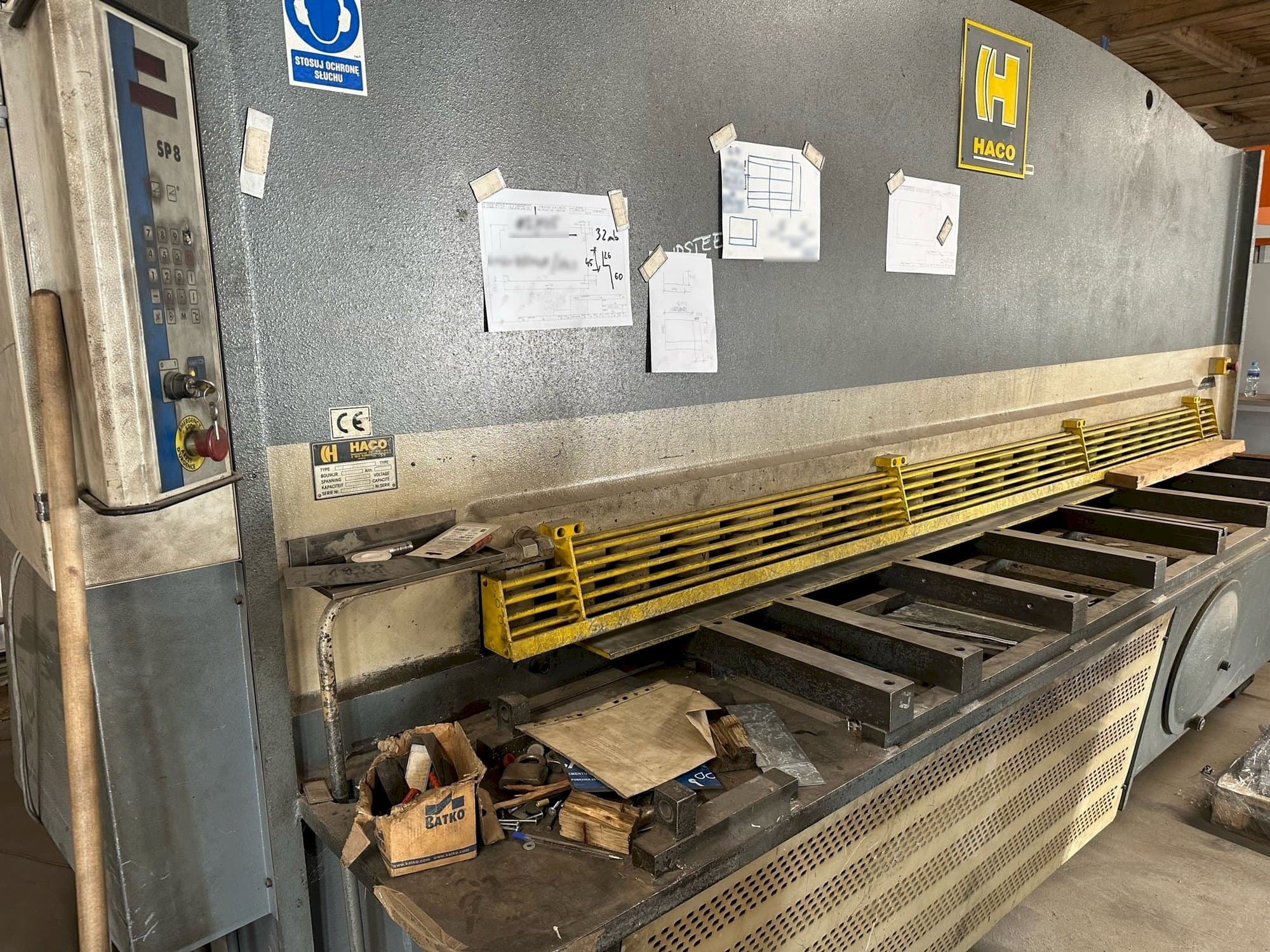 Mašīnas HACO TS 3012  pretskats