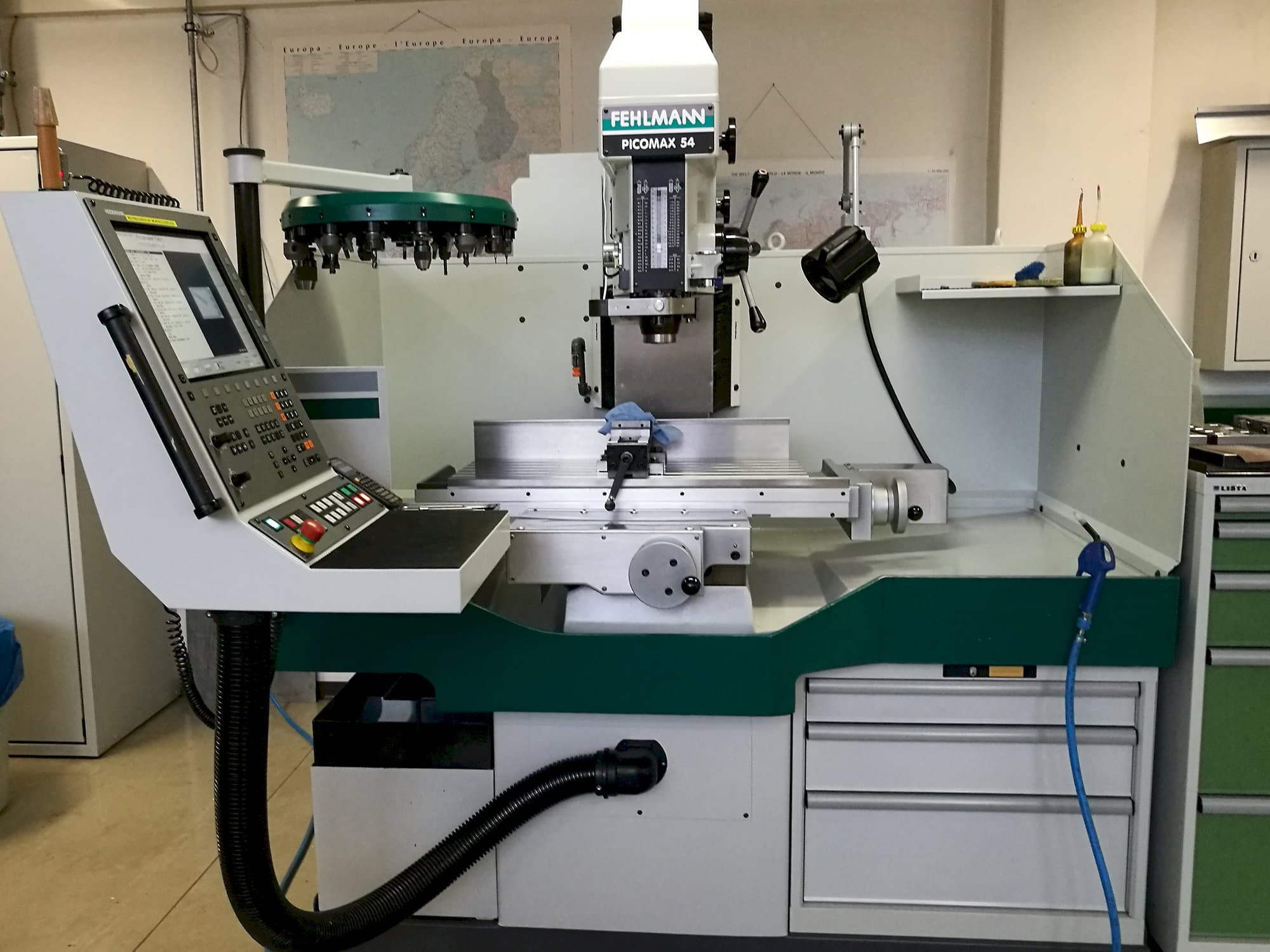 Mašīnas FEHLMANN PICOMAX 54 pretskats