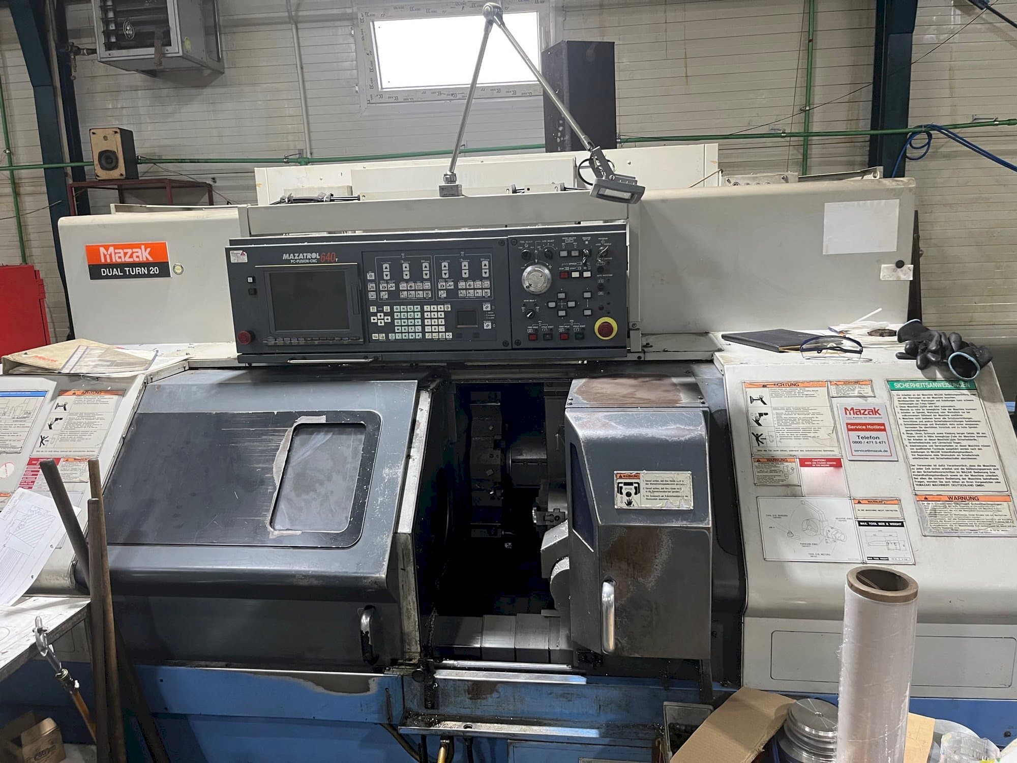 Mašīnas Mazak Dual Turn 20  pretskats