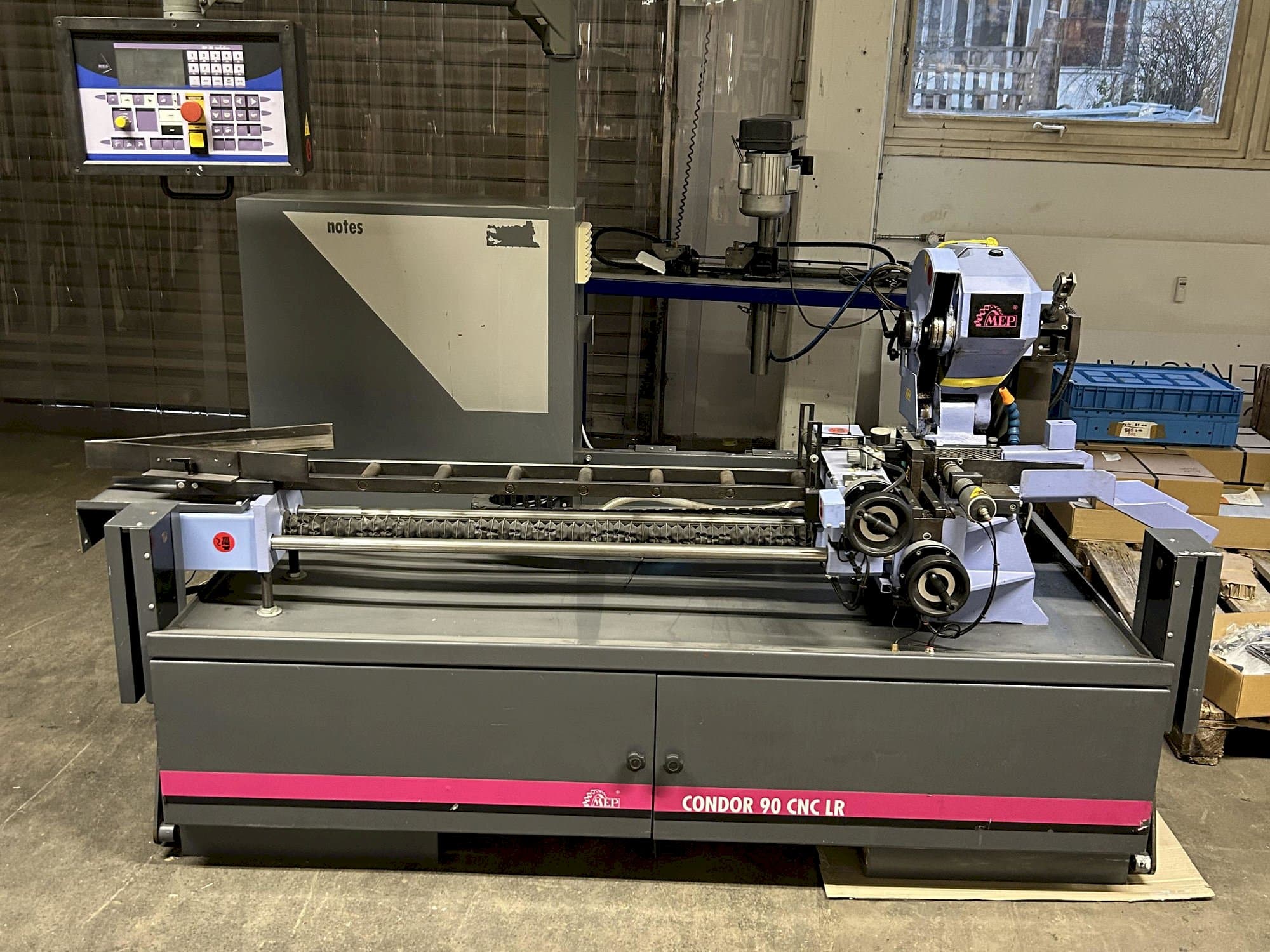 Mašīnas MEP Condor 90 CNC LR  pretskats