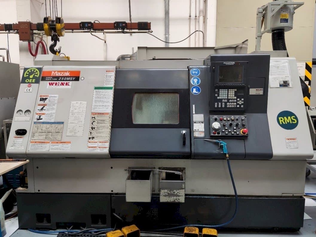 Mašīnas Mazak SQT-250 MSY  pretskats