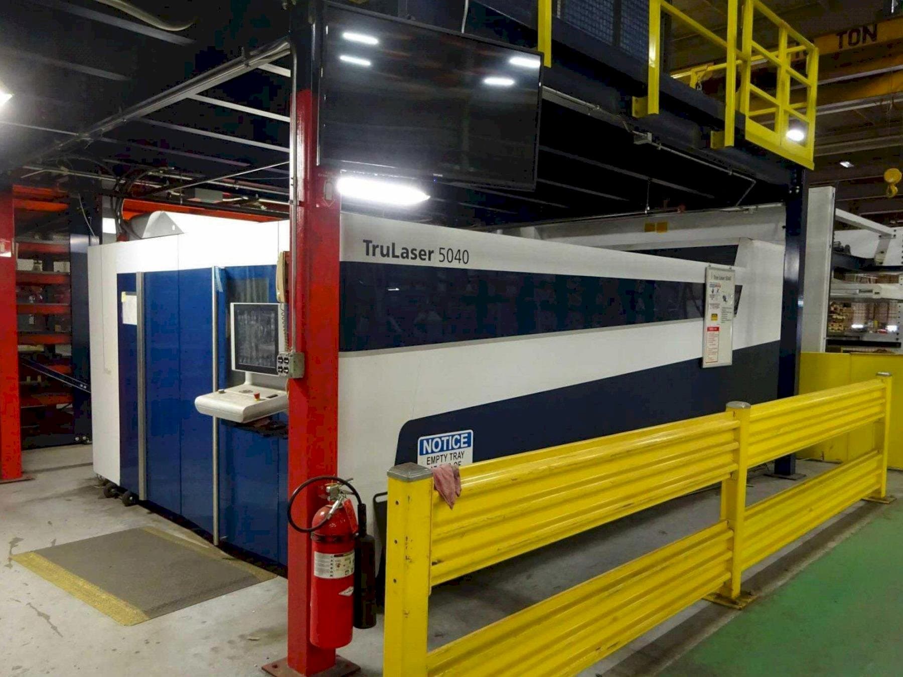 Mašīnas Trumpf TruLaser 5040 Fiber  pretskats