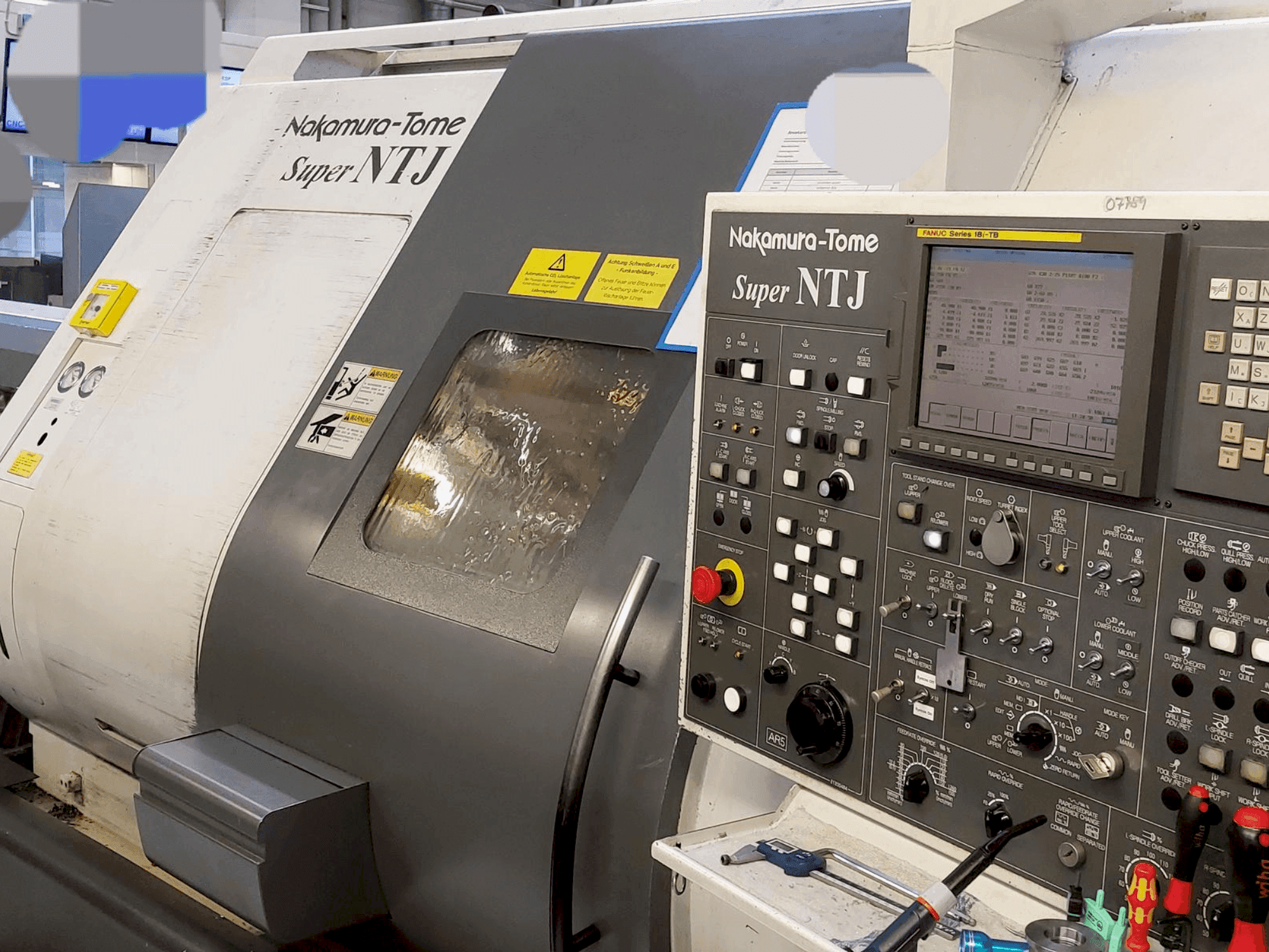 Mašīnas NAKAMURA Super NTJ (2006)  pretskats