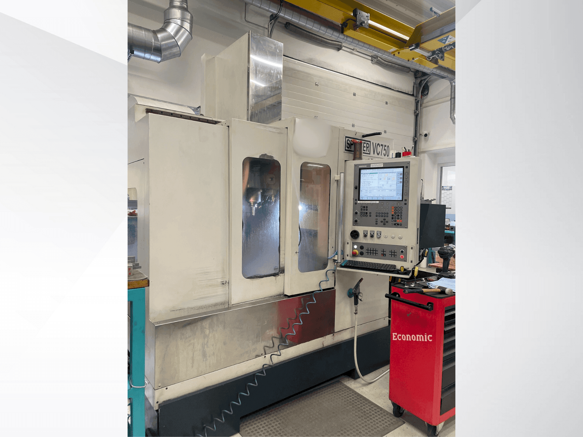 Mašīnas SPINNER VC 750  pretskats