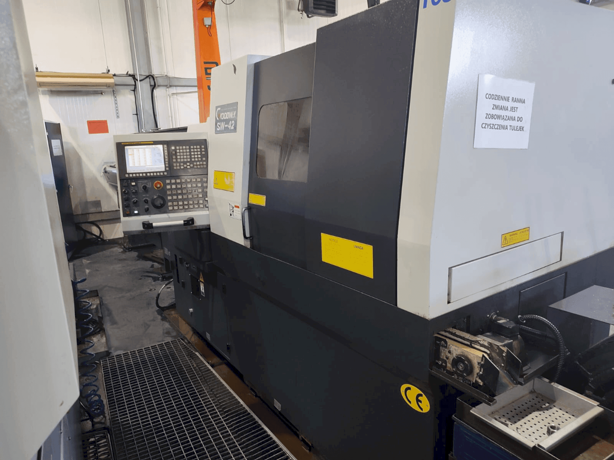 Mašīnas Goodway SW 42  pretskats