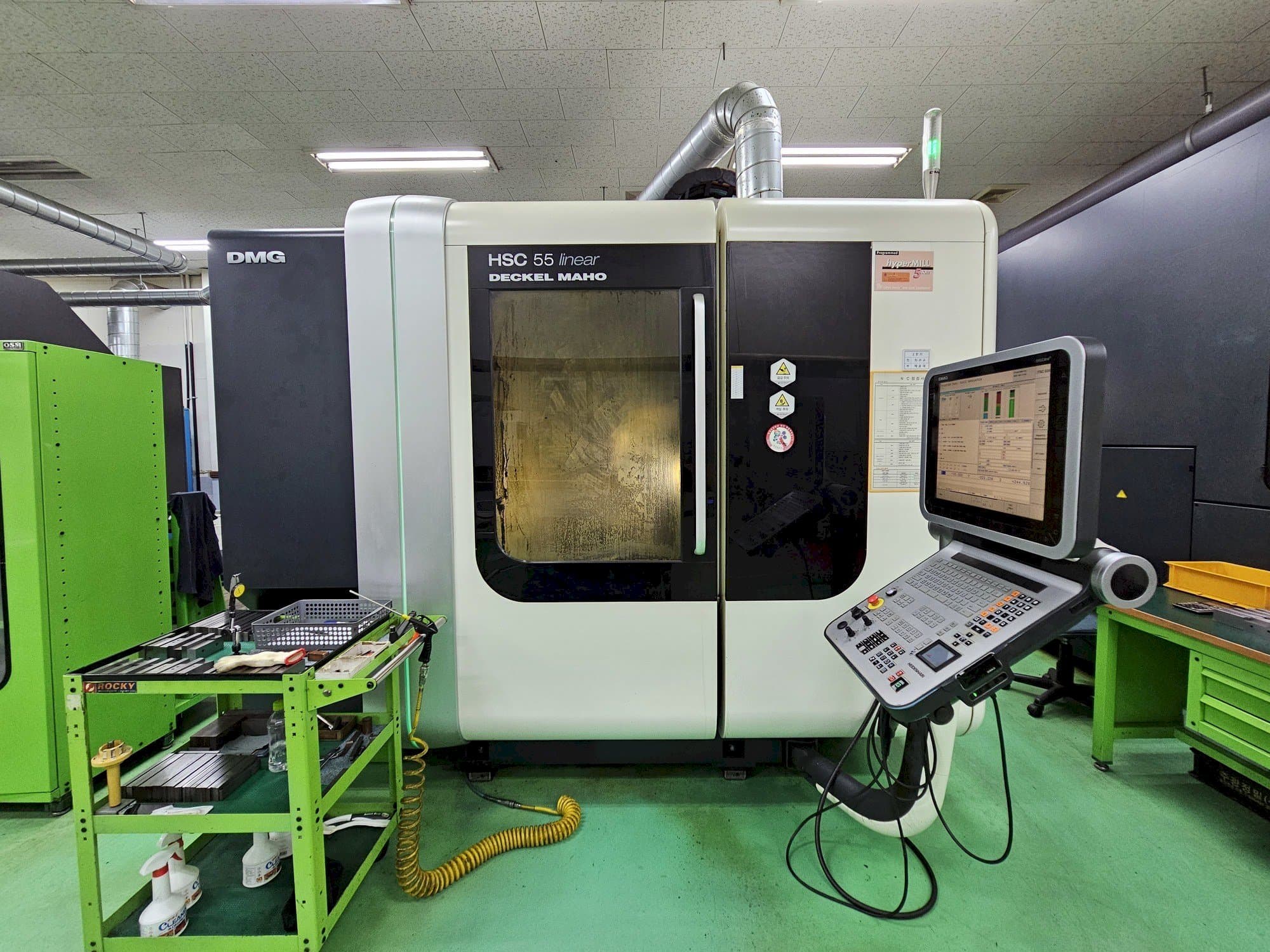Mašīnas DECKEL MAHO HSC 55 linear  pretskats