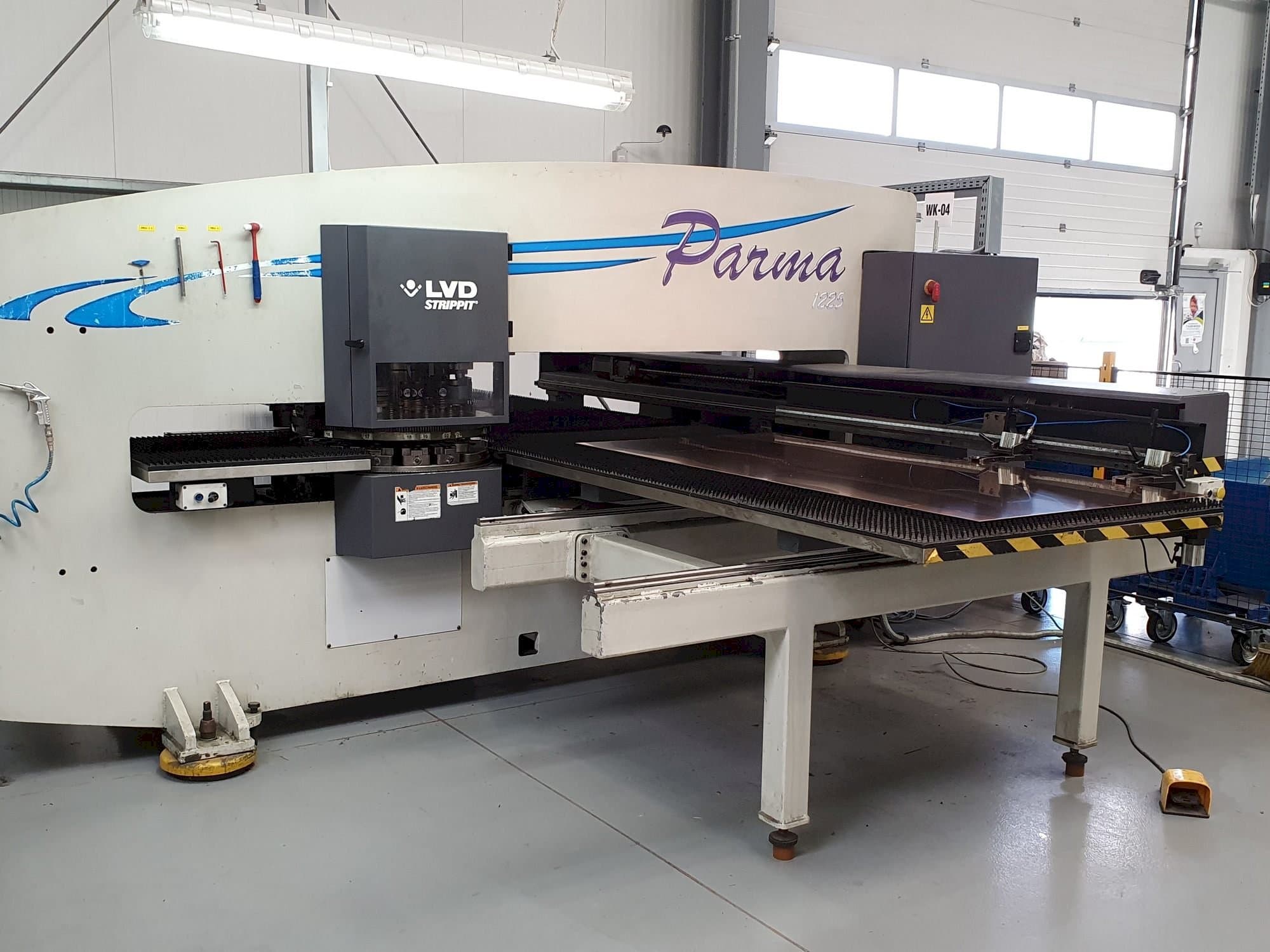 Mašīnas LVD PARMA 1225 TK  pretskats