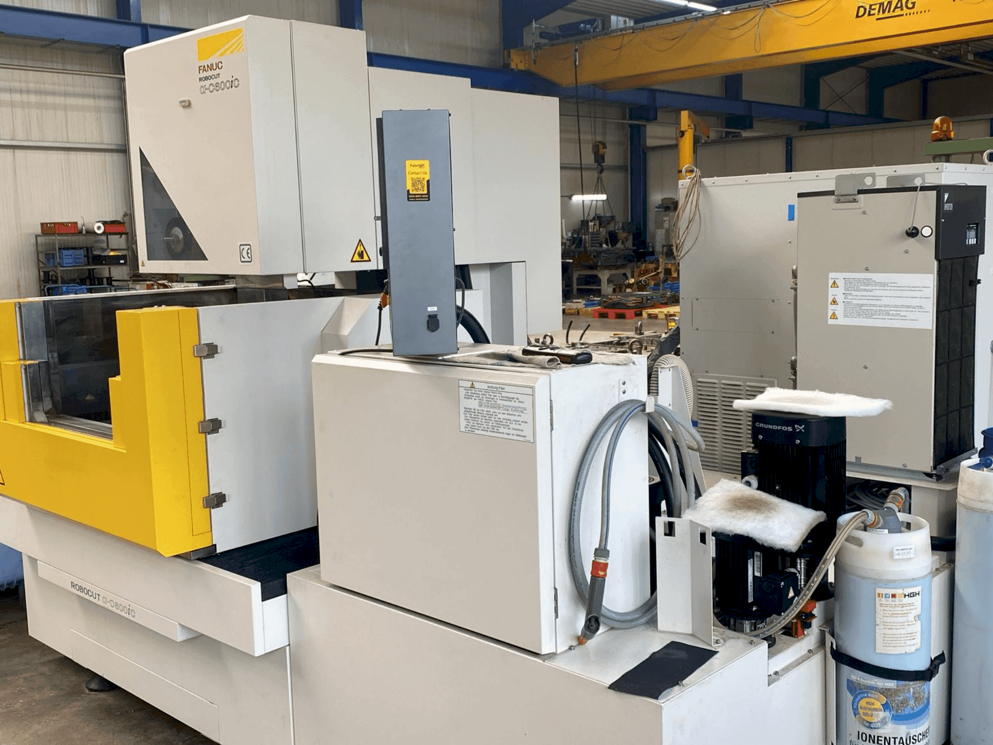 Mašīnas FANUC Robocut a-C600iC - Z400  pretskats