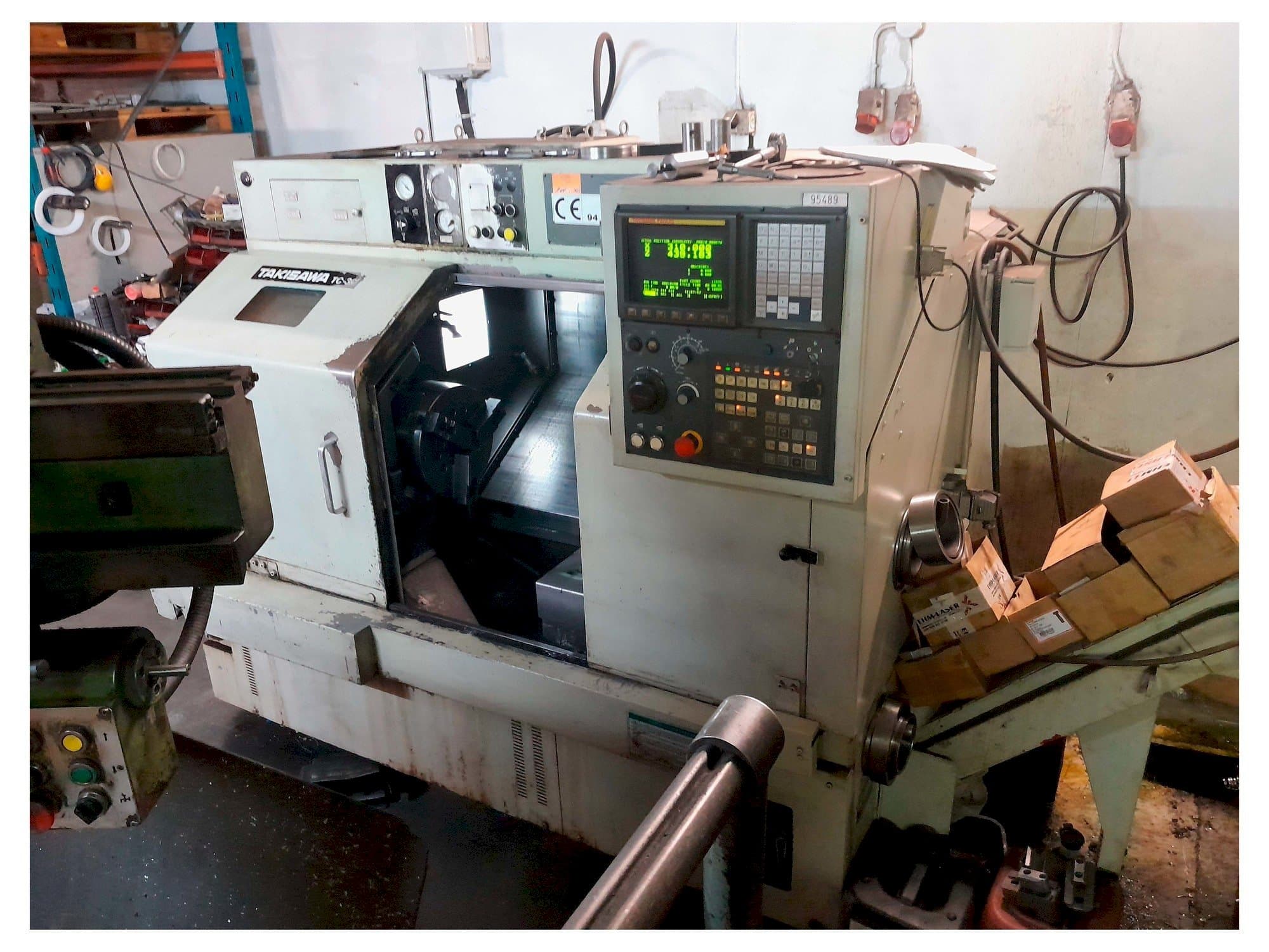 Mašīnas Takisawa TC-30  pretskats