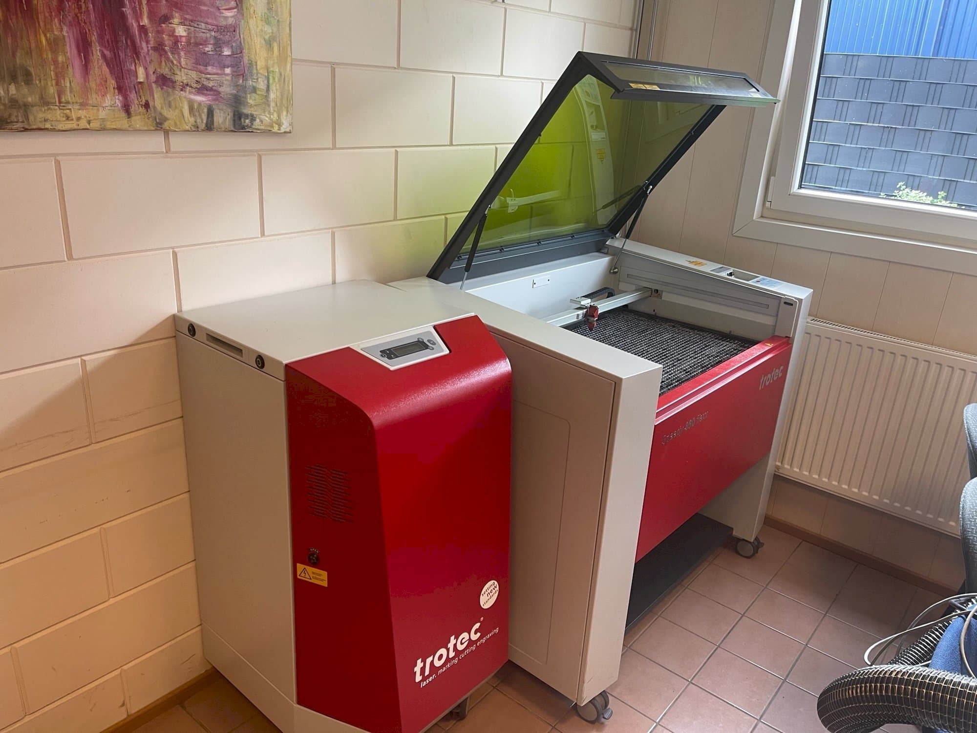 Mašīnas Trotec Speedy 360 flexx  pretskats