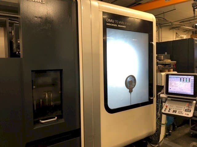 Mašīnas DECKEL MAHO DMU 70 eVo Linear  pretskats