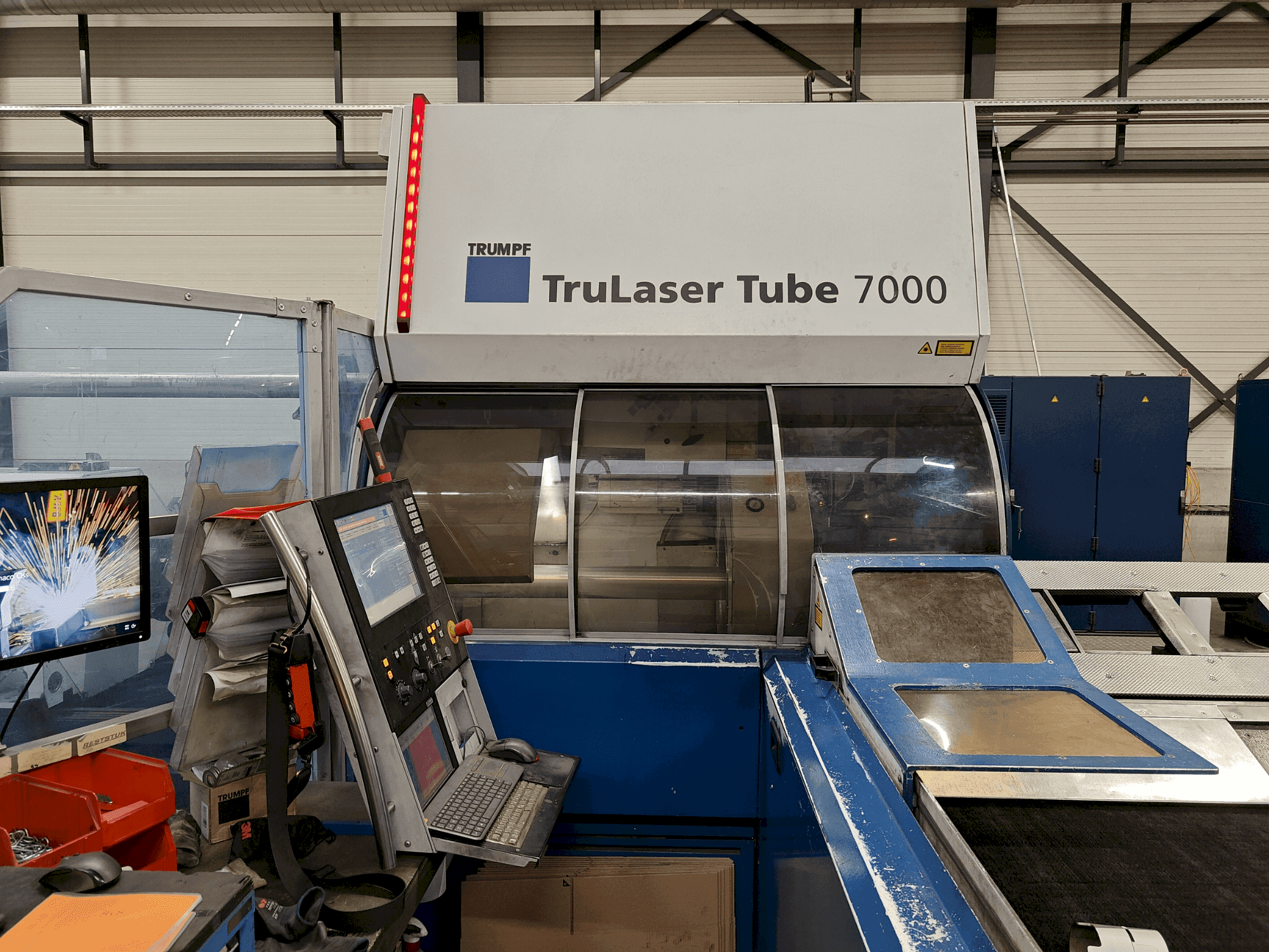 Mašīnas TRUMPF TruLaser Tube 7000  pretskats