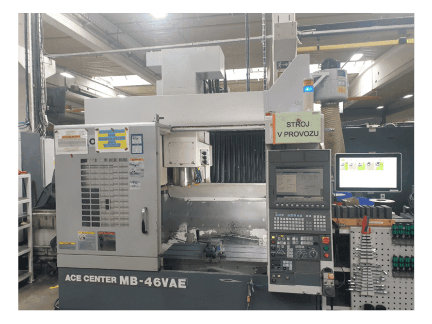 Mašīnas Okuma MB-46VAE  pretskats