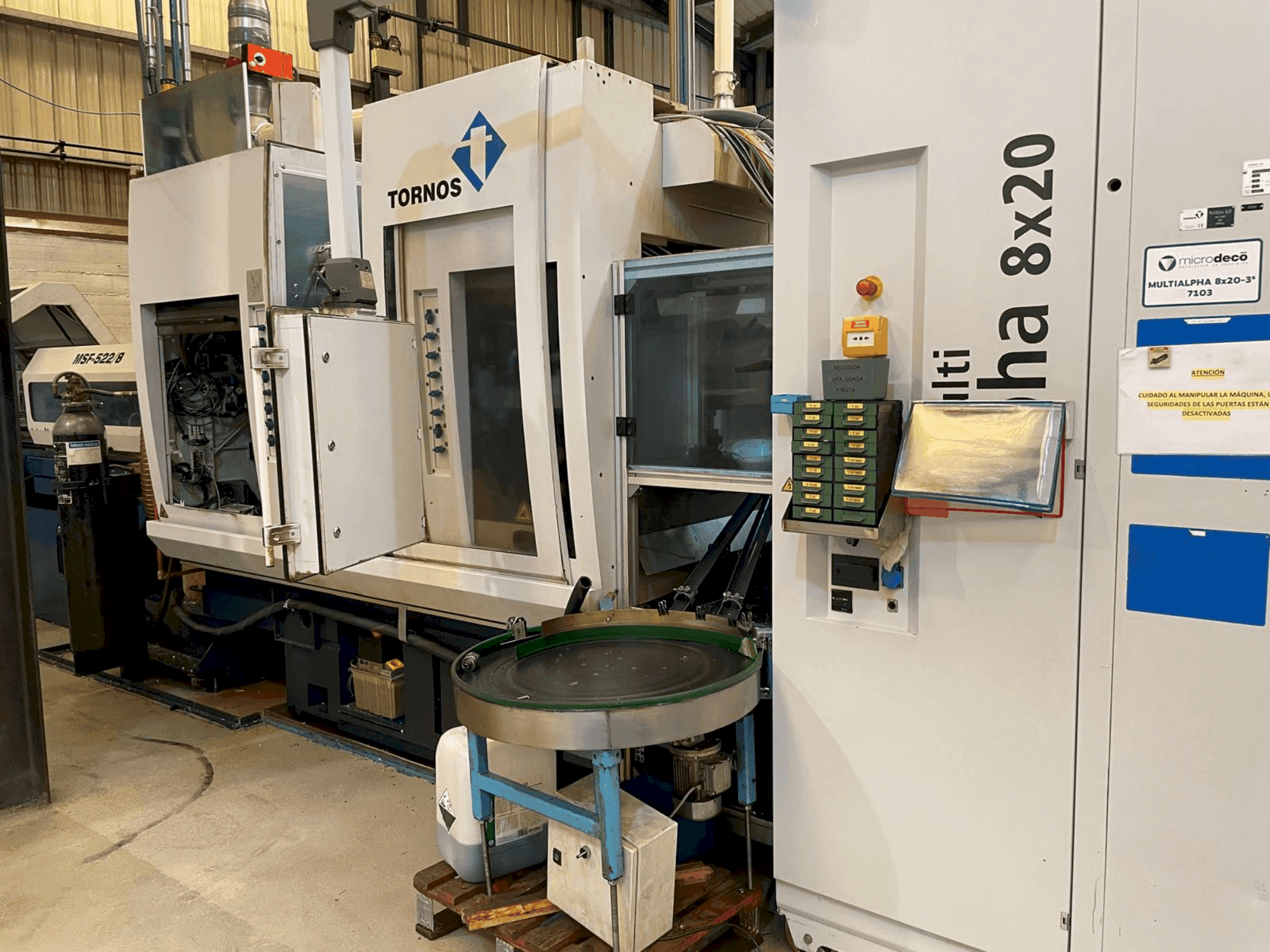 Mašīnas TORNOS MultiAlpha 8x20  pretskats