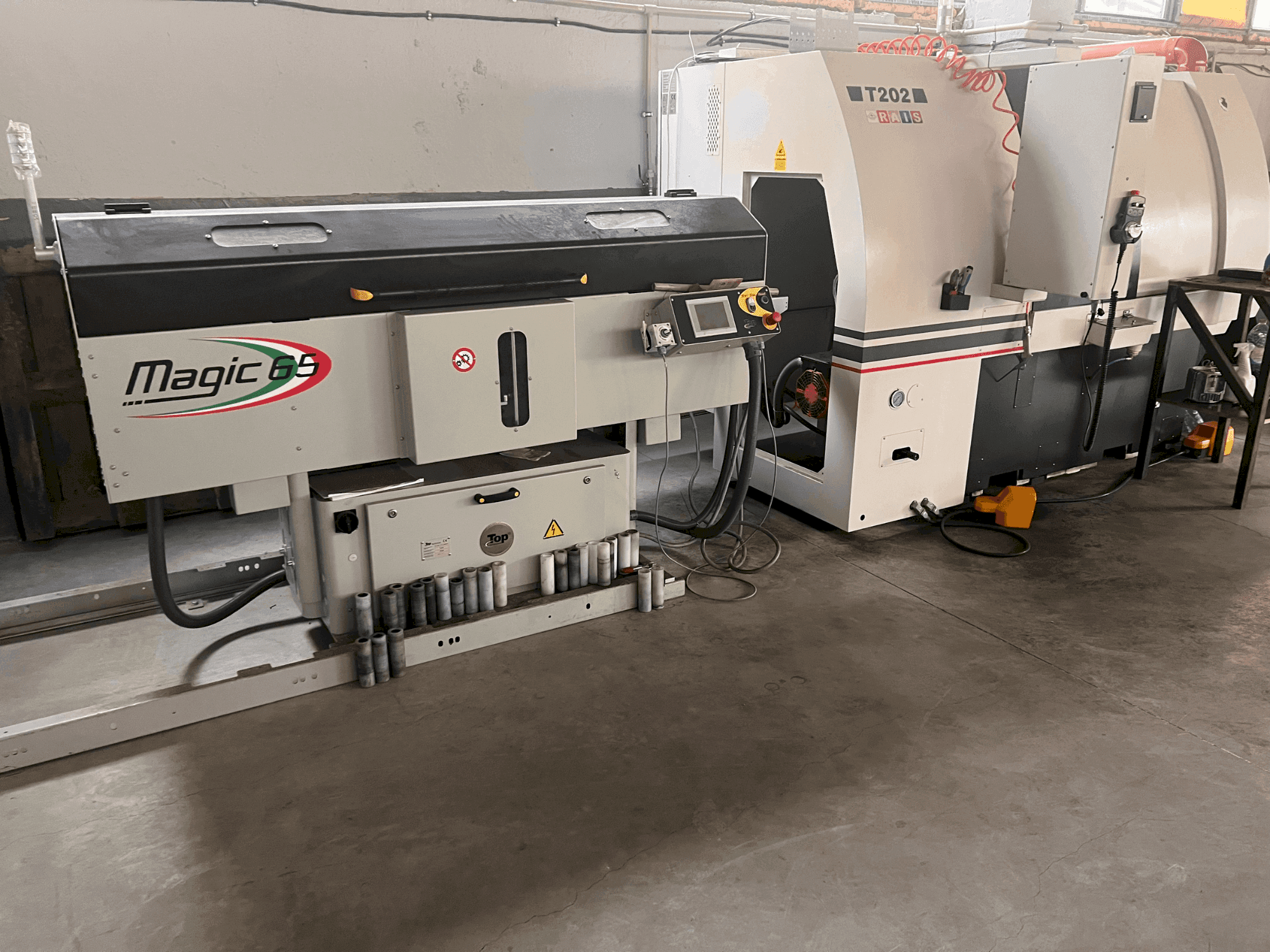 Mašīnas RAIS T202  pretskats