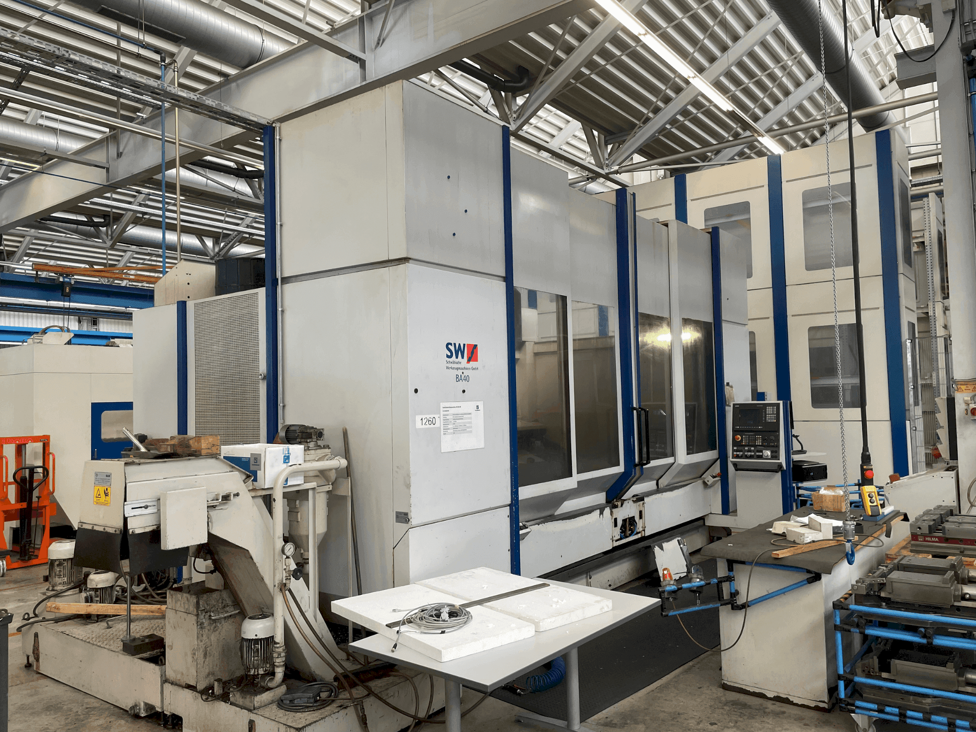 Mašīnas SW BA 40 NC  pretskats