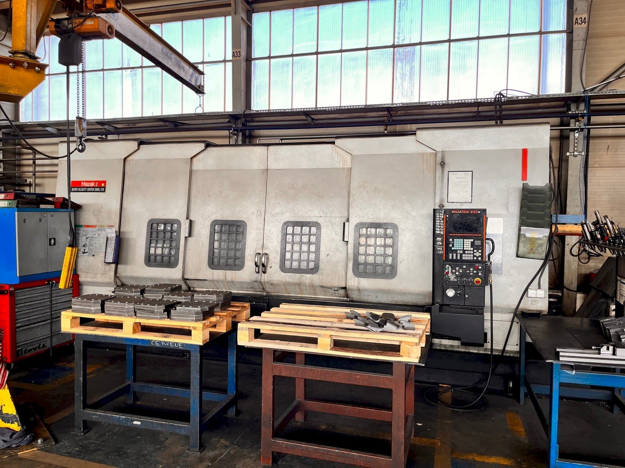 Mašīnas Mazak SVC 2000L/120  pretskats