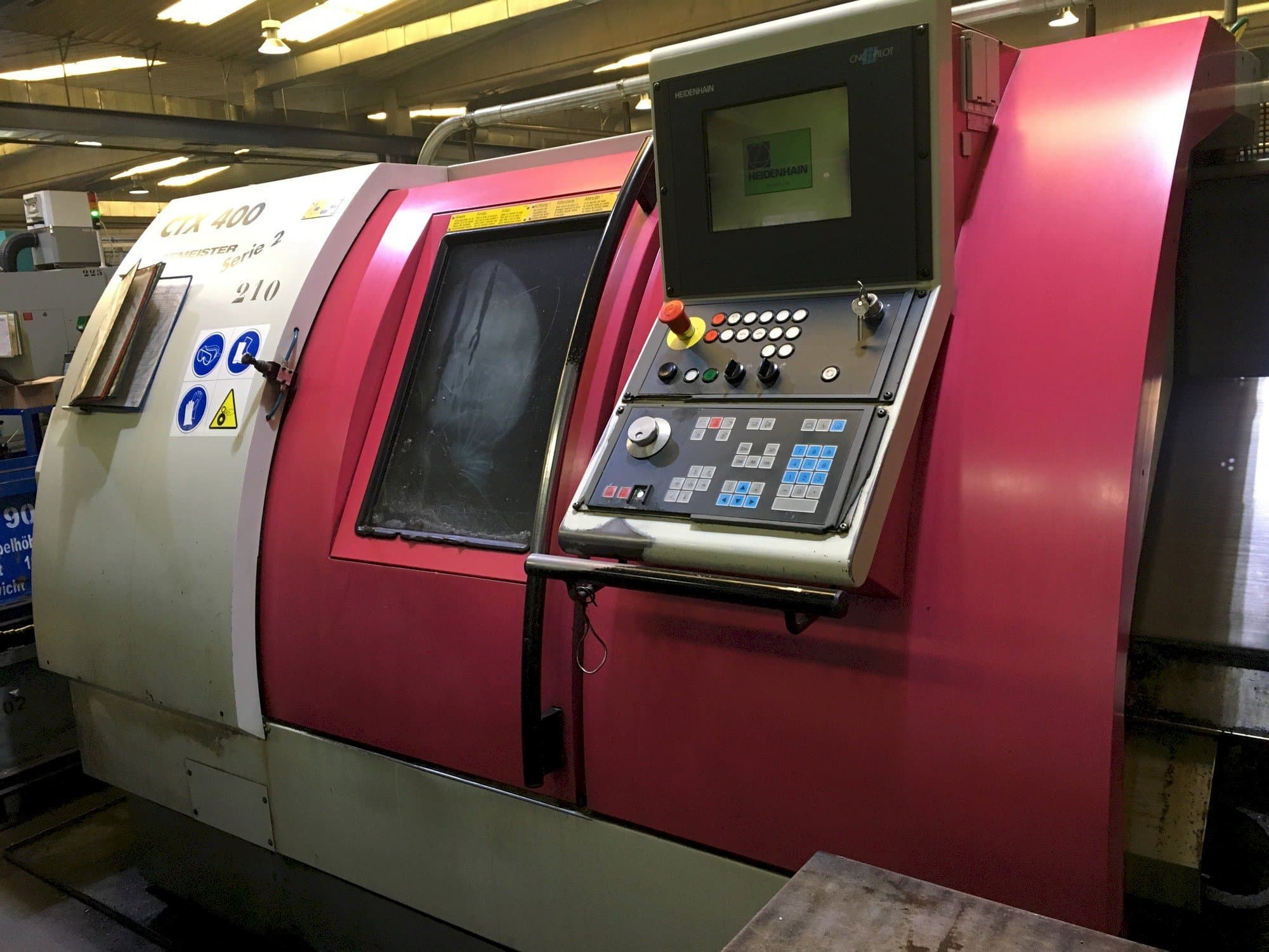 Mašīnas Gildemeister CTX-400 S2  pretskats