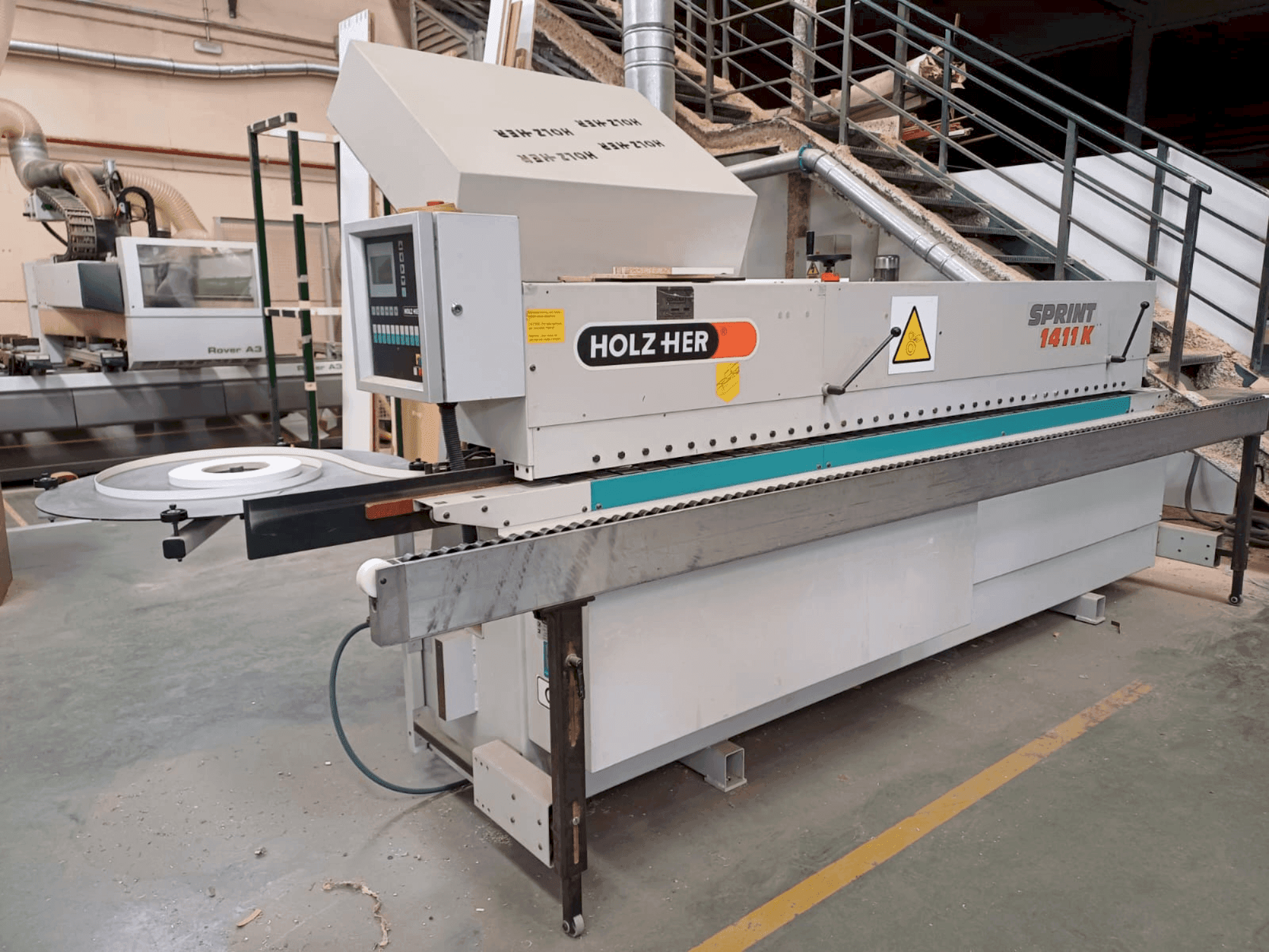 Mašīnas HOLZHER SPRINT 1411K  pretskats