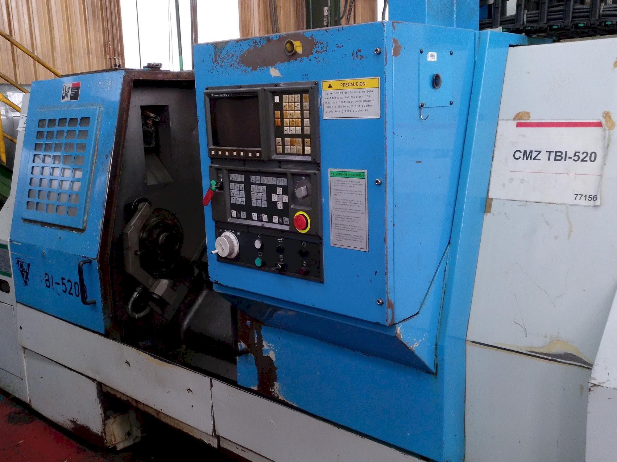 Mašīnas CMZ TBI 520  pretskats