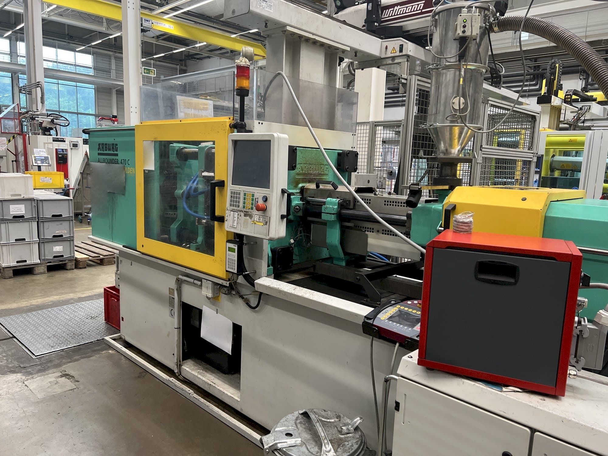 Mašīnas Arburg 470C 1500 - 400  pretskats