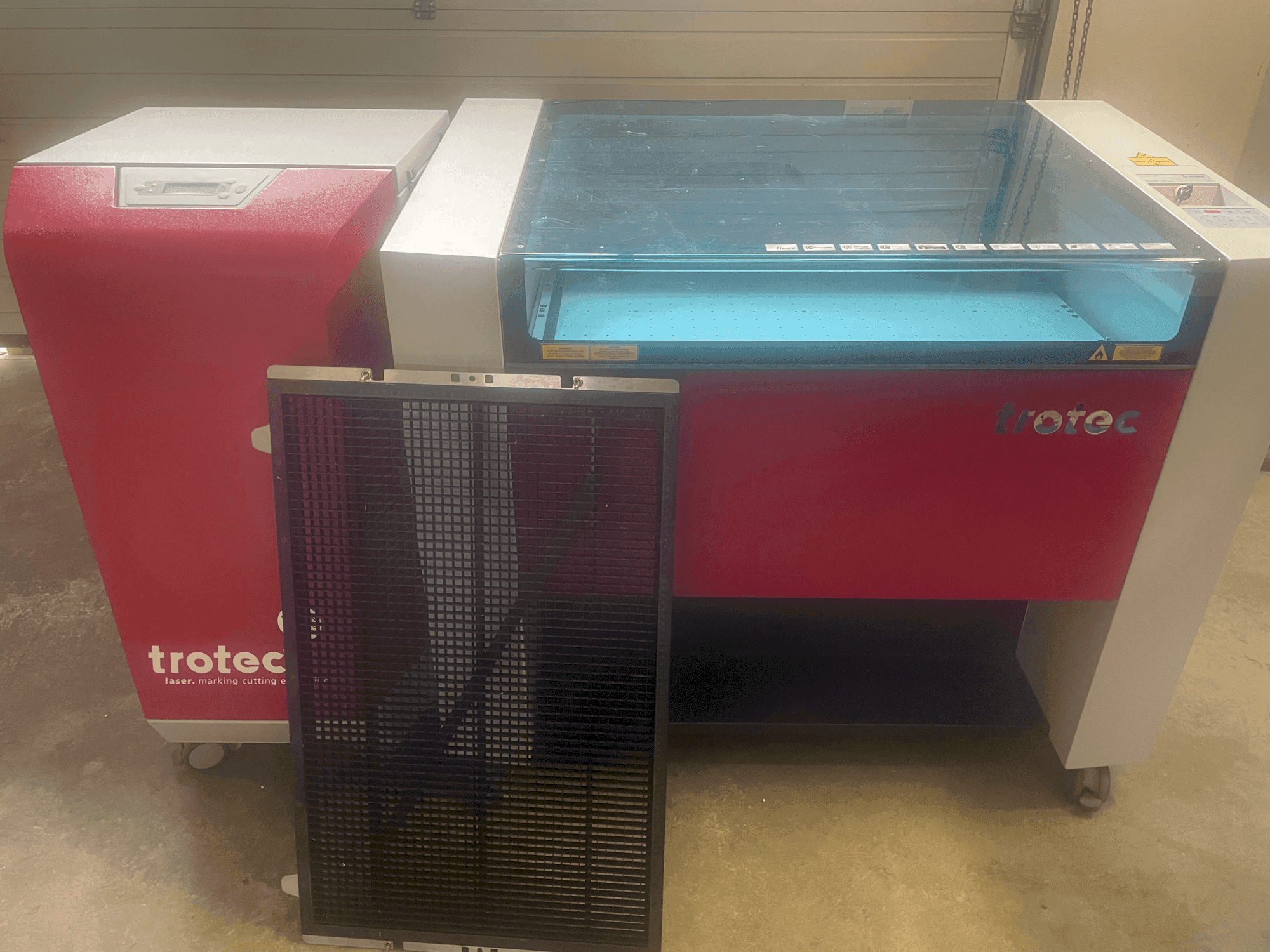 Mašīnas Trotec Laser Speedy 360  pretskats