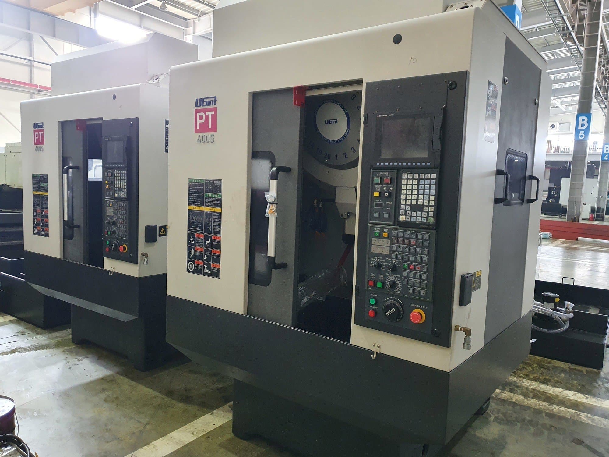 Mašīnas UGINT PT400S  pretskats