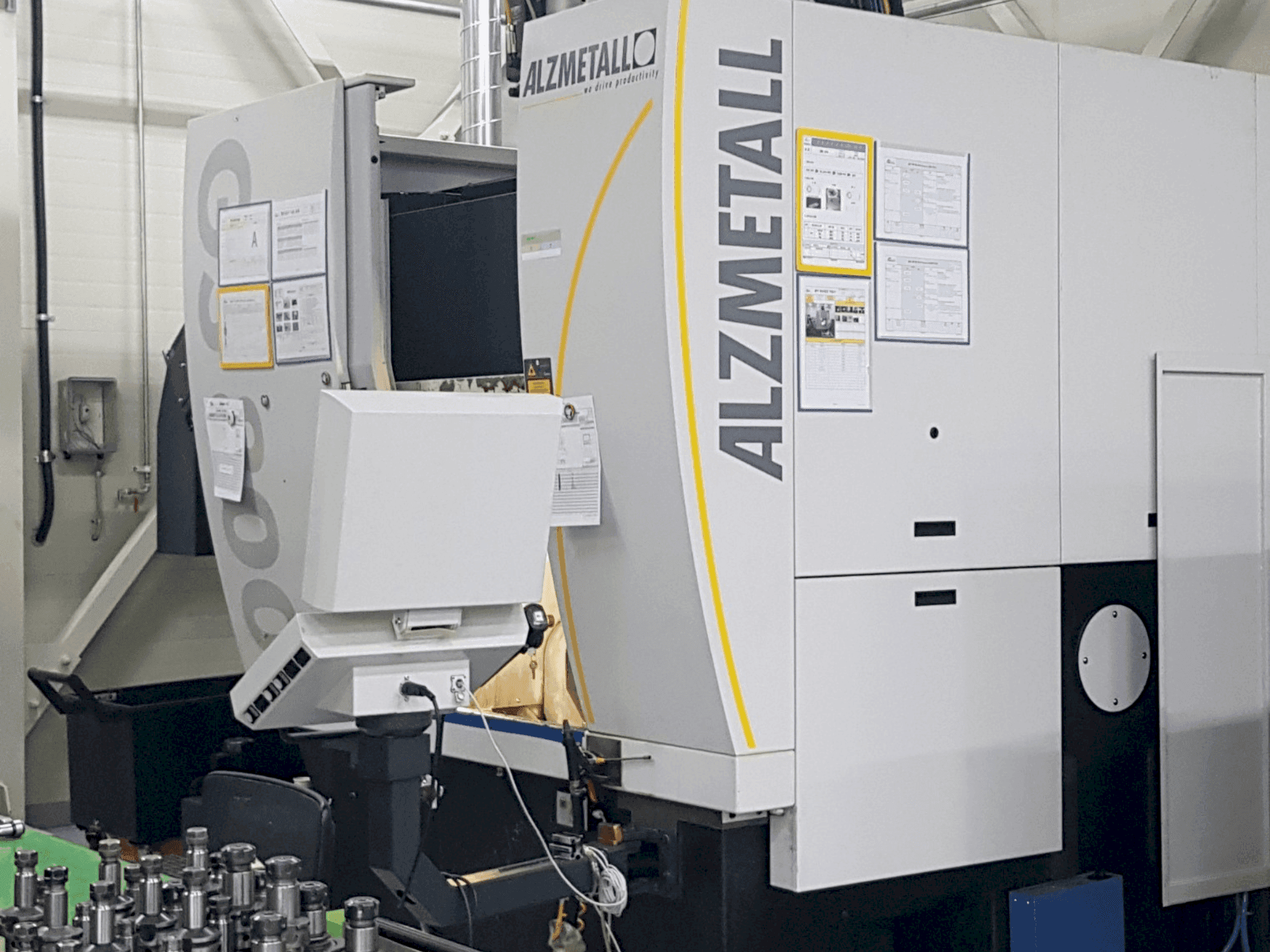 Mašīnas Alzmetall GS800/5-T  pretskats