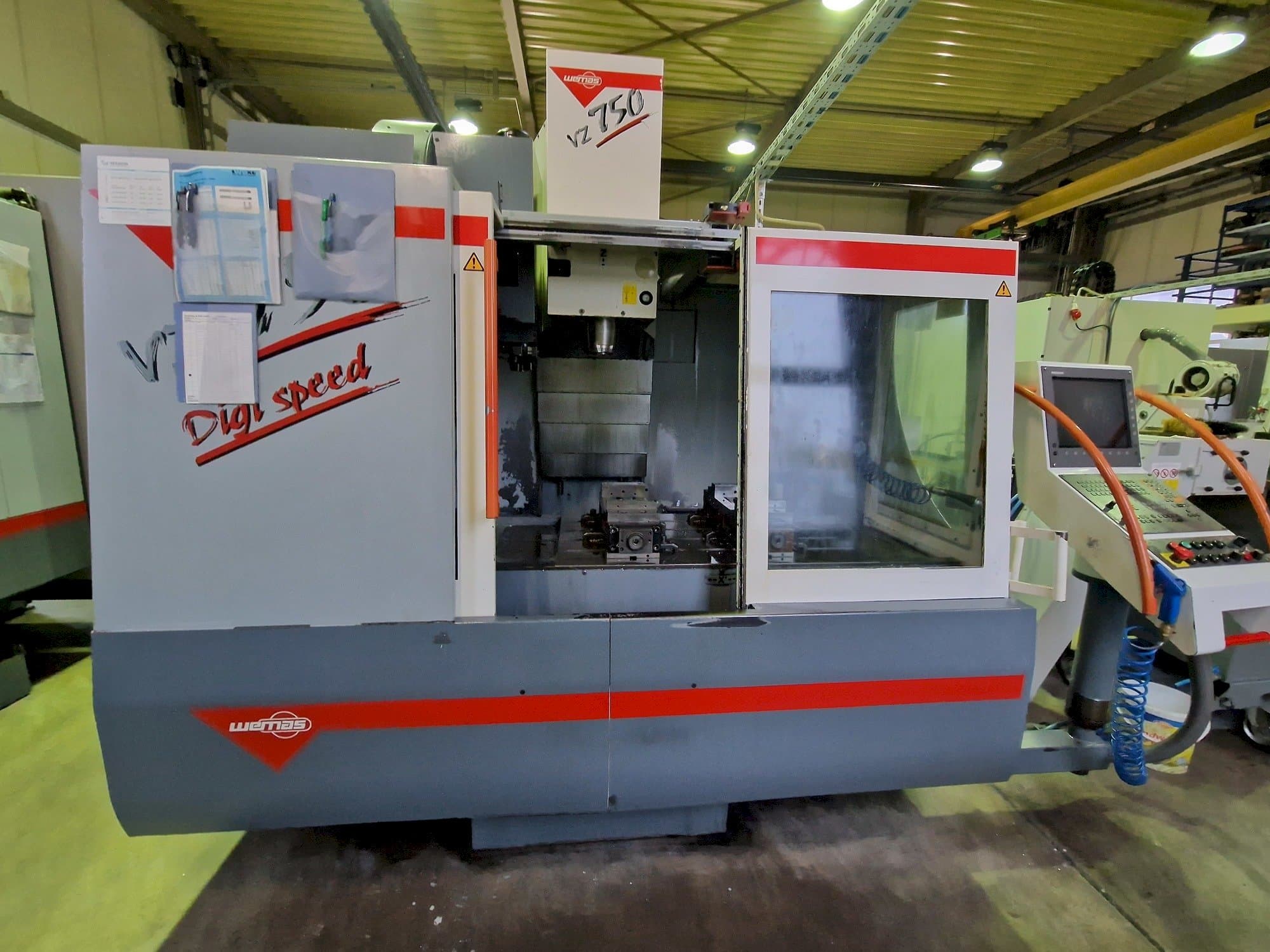 Mašīnas WEMAS VZ 750  pretskats